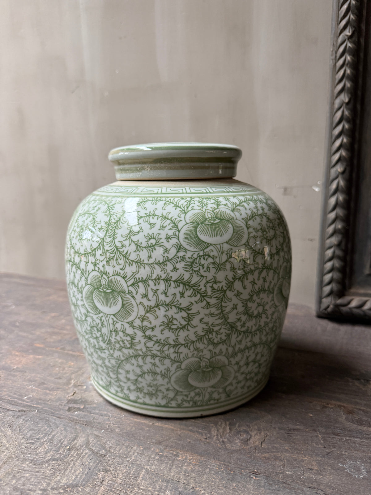 Chinese gember pot met deksel