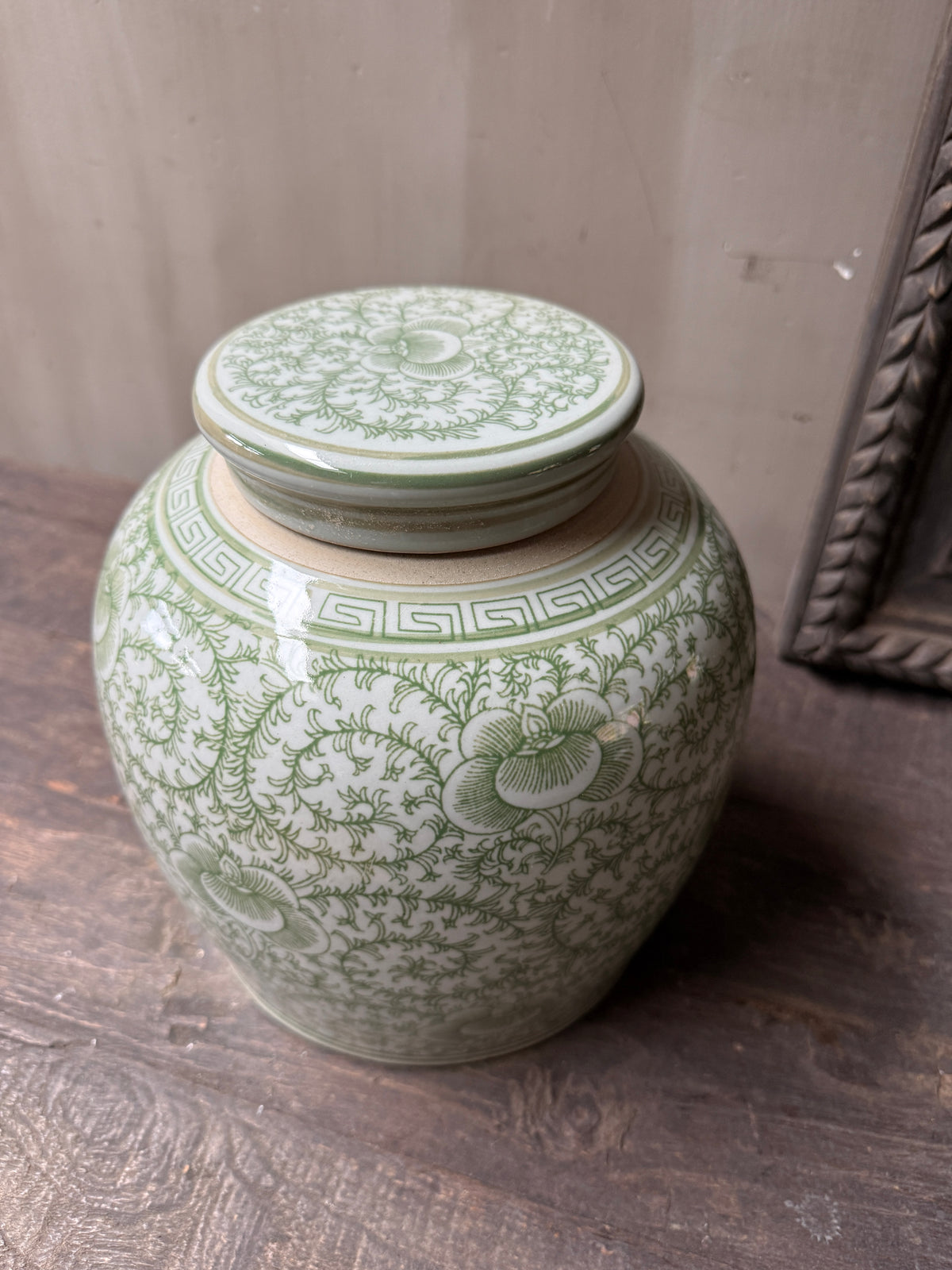 Chinese gember pot met deksel