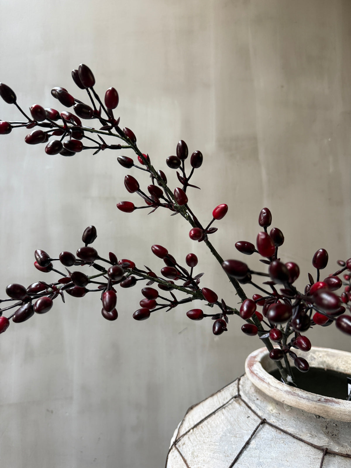 Bes berberis rood kunsttak