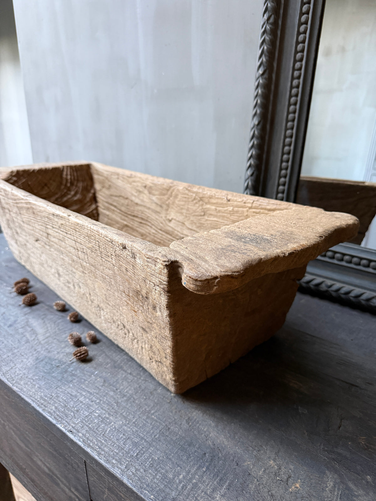 Old wooden XL box / trough
