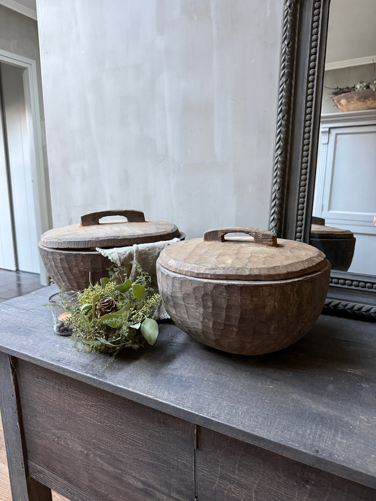 Interieur decoratie set bakken met deksel