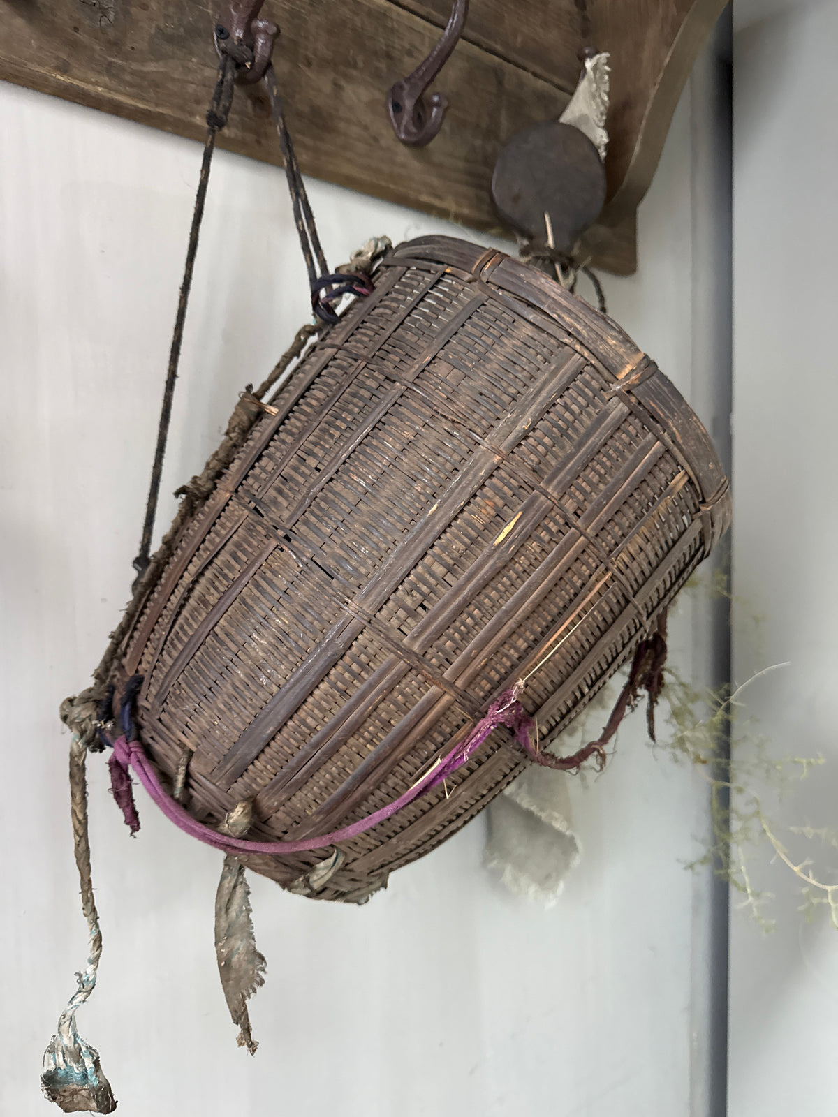 Authentieke bamboe basket