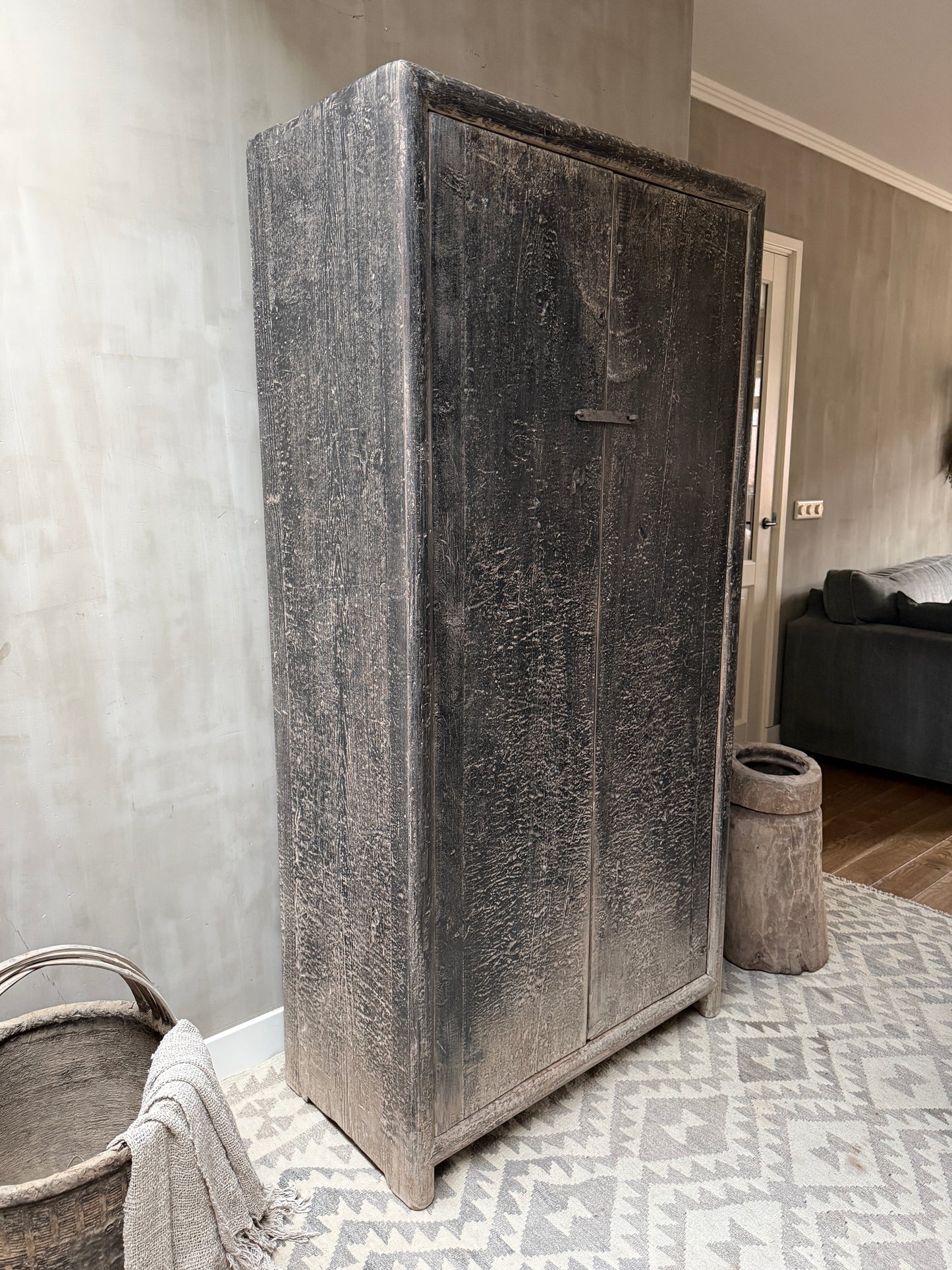 Originaler chinesischer Ulmenholzschrank