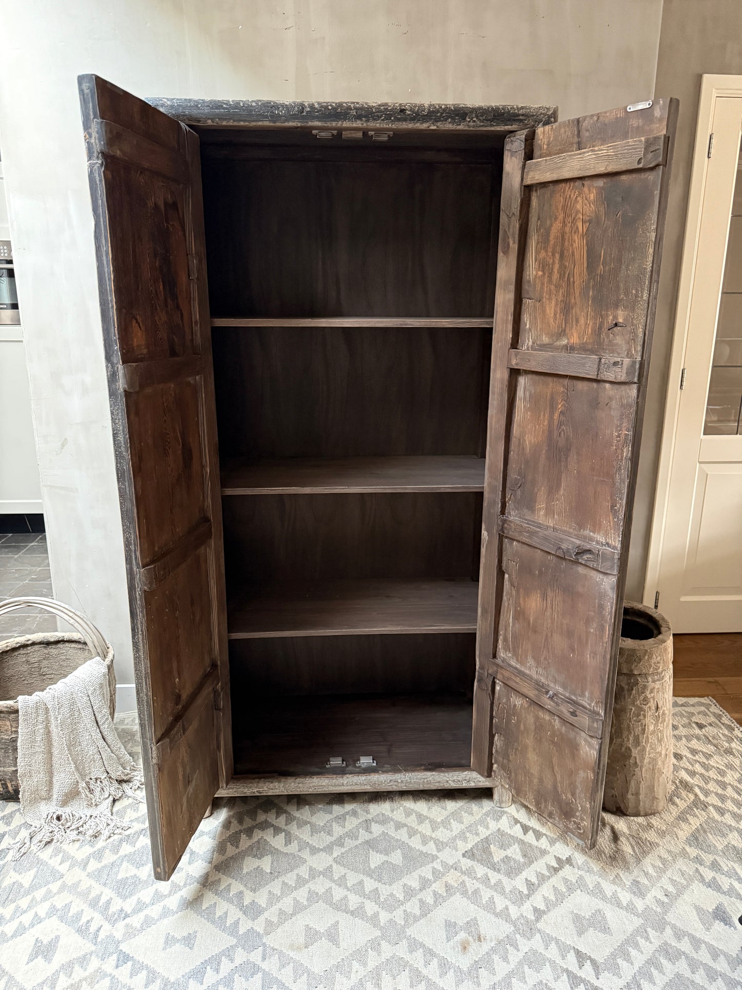 Originaler chinesischer Ulmenholzschrank