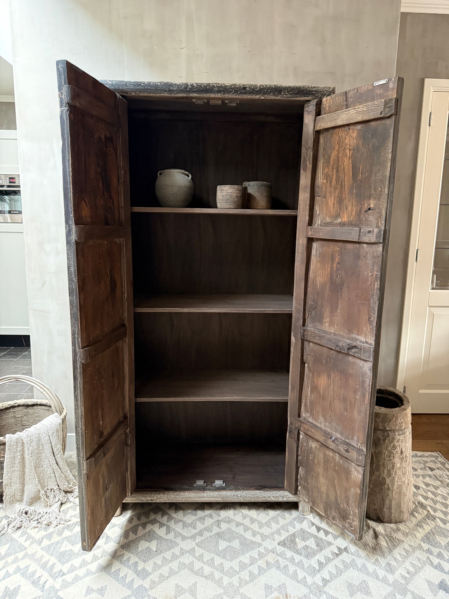 Originaler chinesischer Ulmenholzschrank