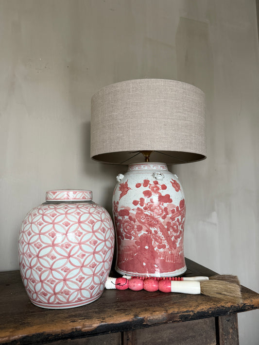 Chinese gember pot tafellamp