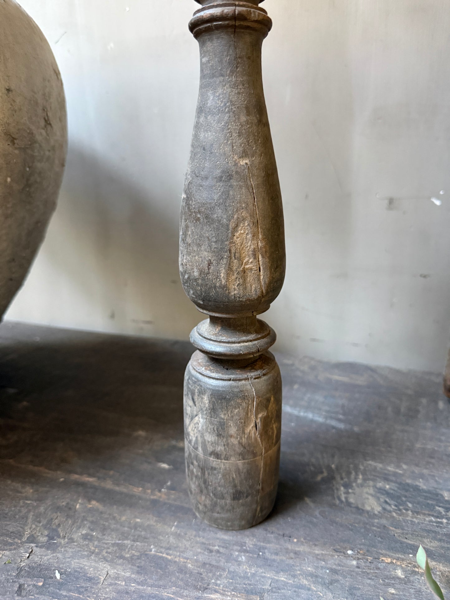 Kerzenständer/Baluster aus Holz