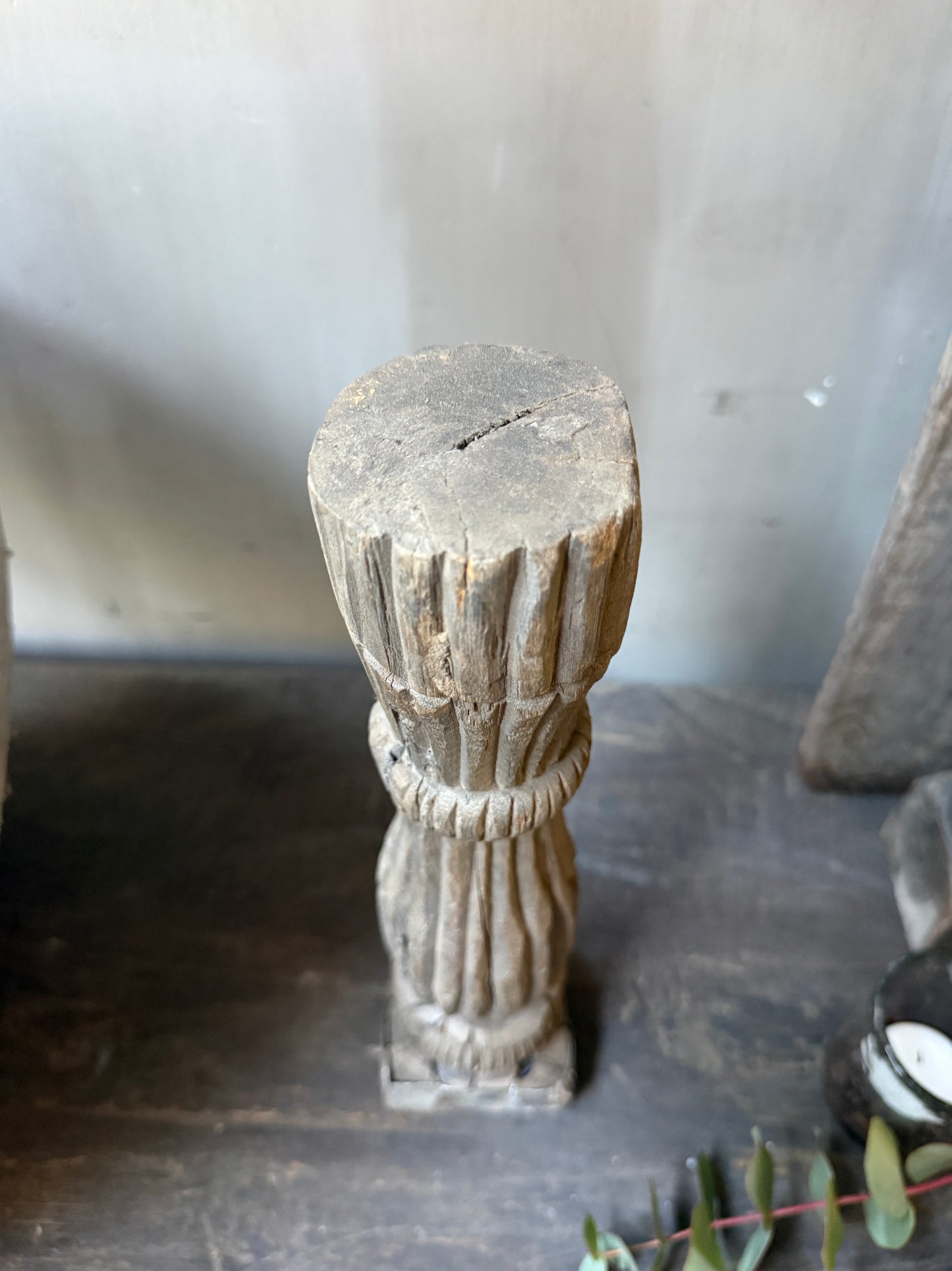 Kerzenständer/Baluster aus Holz