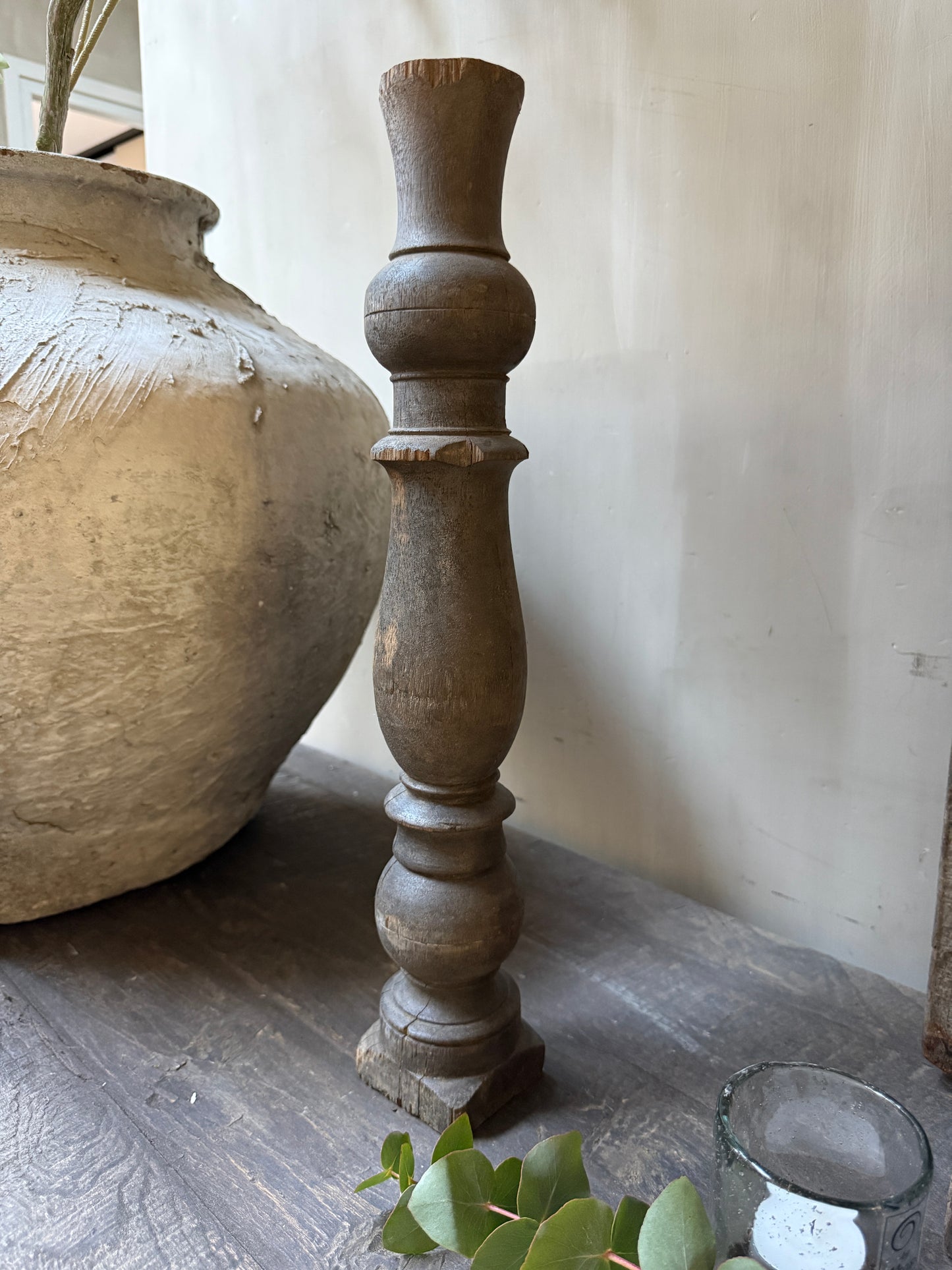 Kerzenständer/Baluster aus Holz