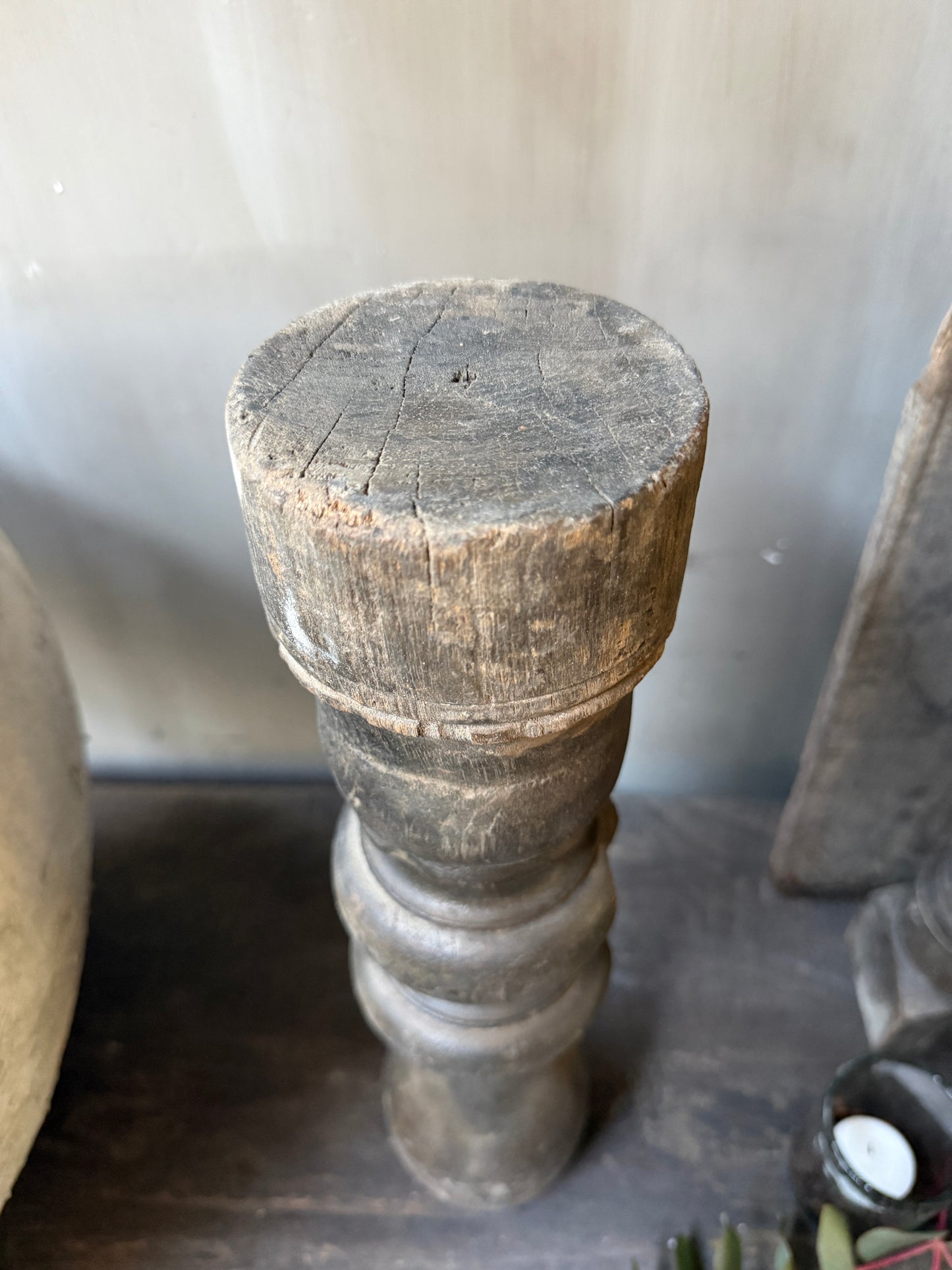 Kerzenständer/Baluster aus Holz