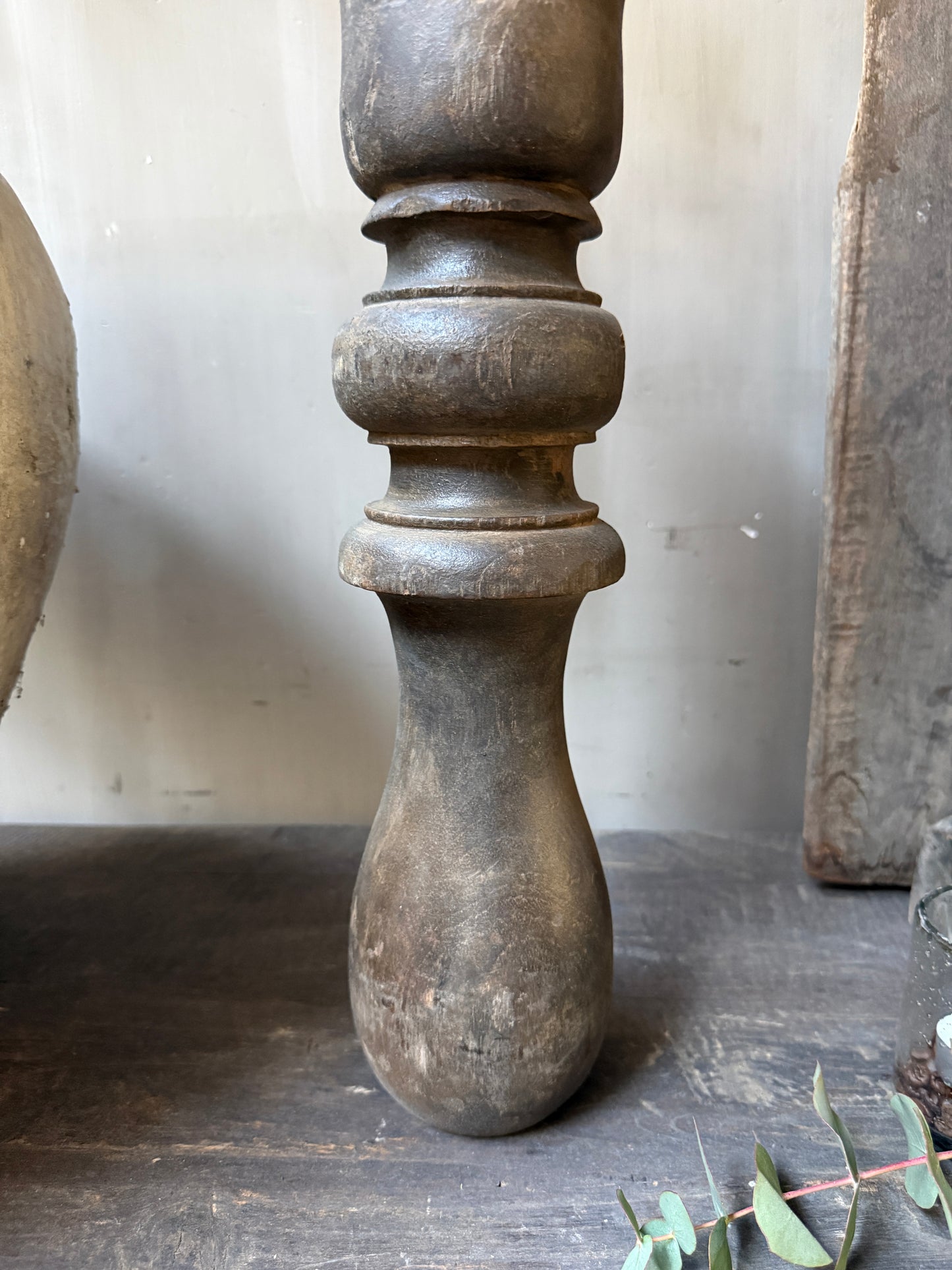 Kerzenständer/Baluster aus Holz