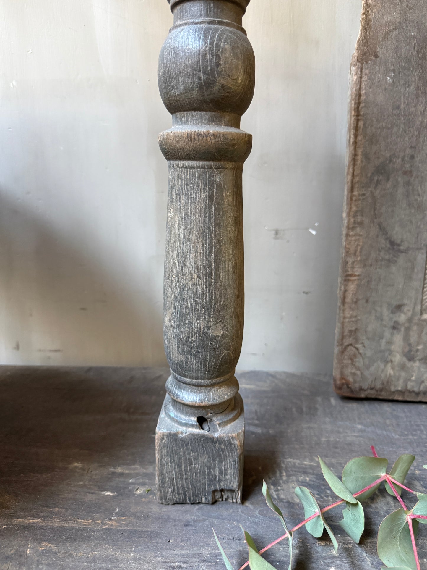 Kerzenständer/Baluster aus Holz