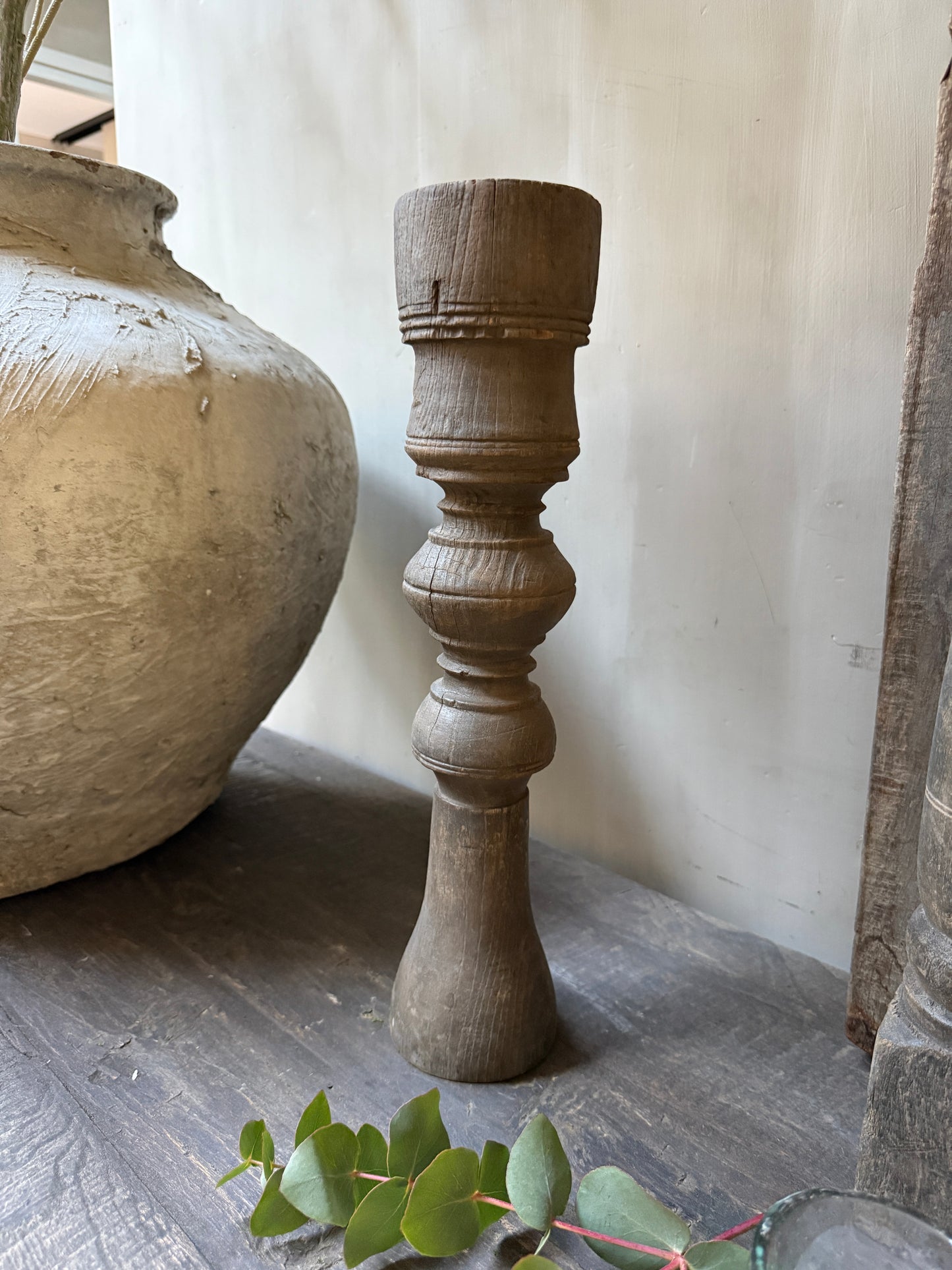 Kerzenständer/Baluster aus Holz