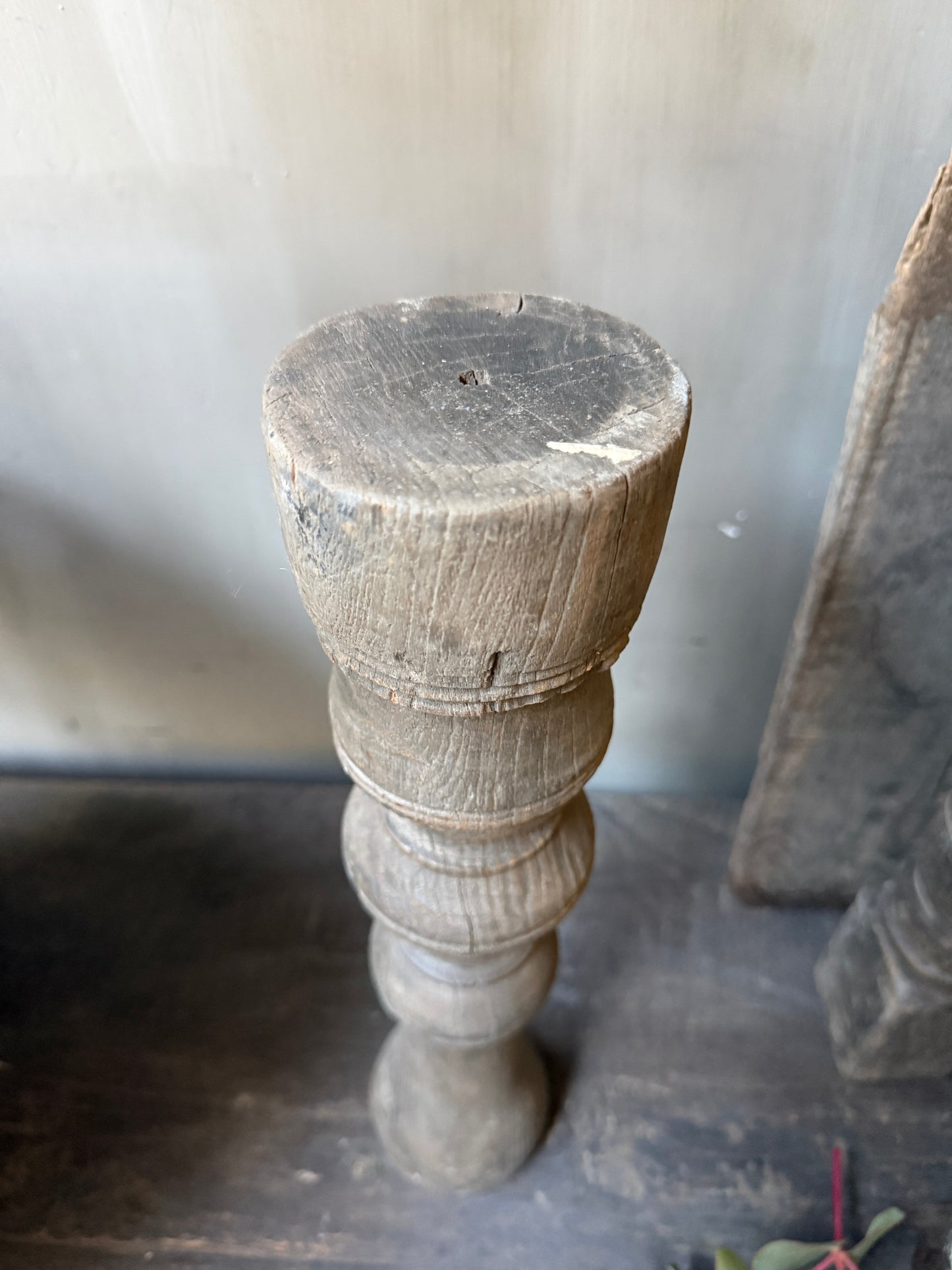 Kerzenständer/Baluster aus Holz