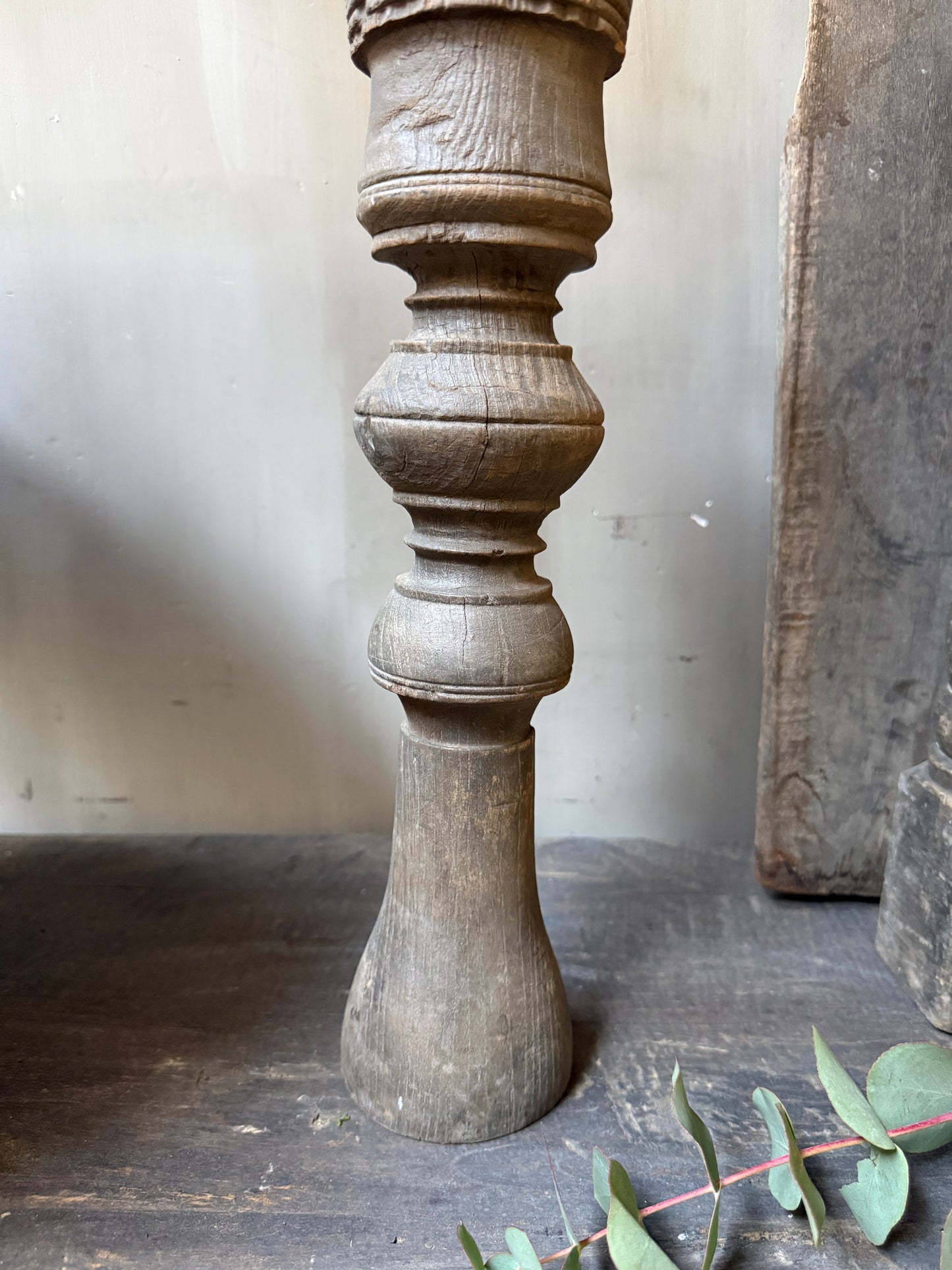 Kerzenständer/Baluster aus Holz