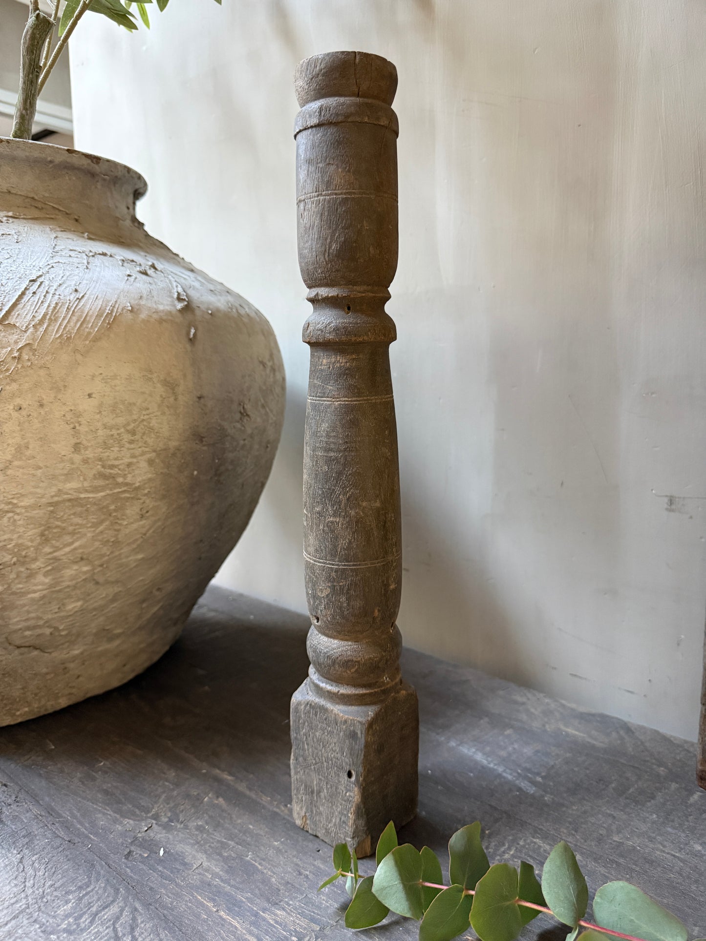 Kerzenständer/Baluster aus Holz