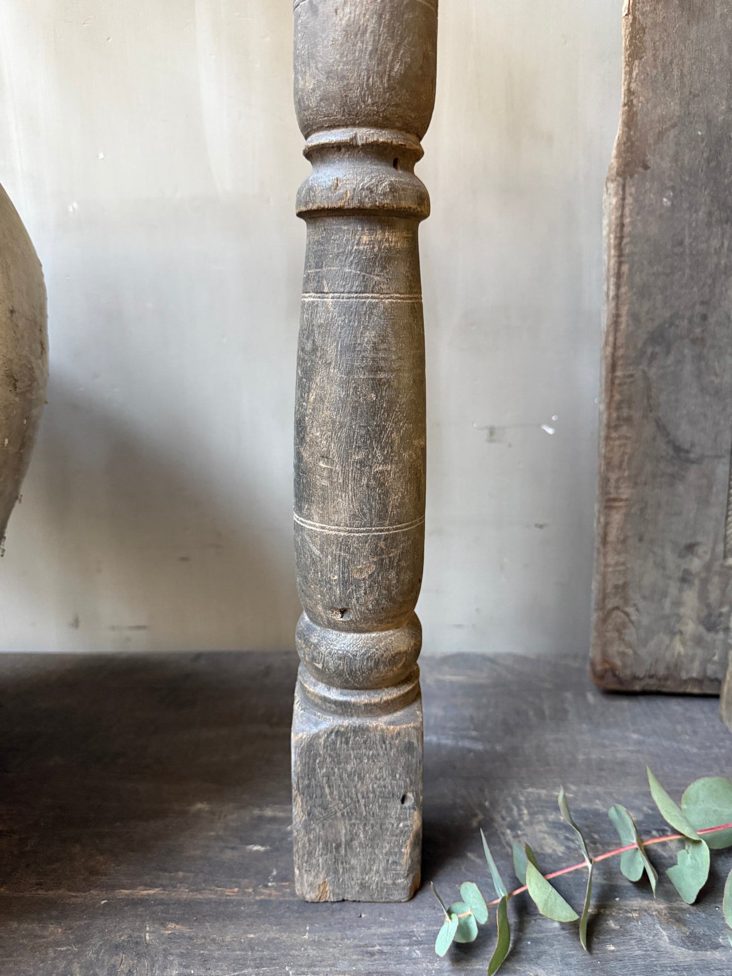 Kerzenständer/Baluster aus Holz