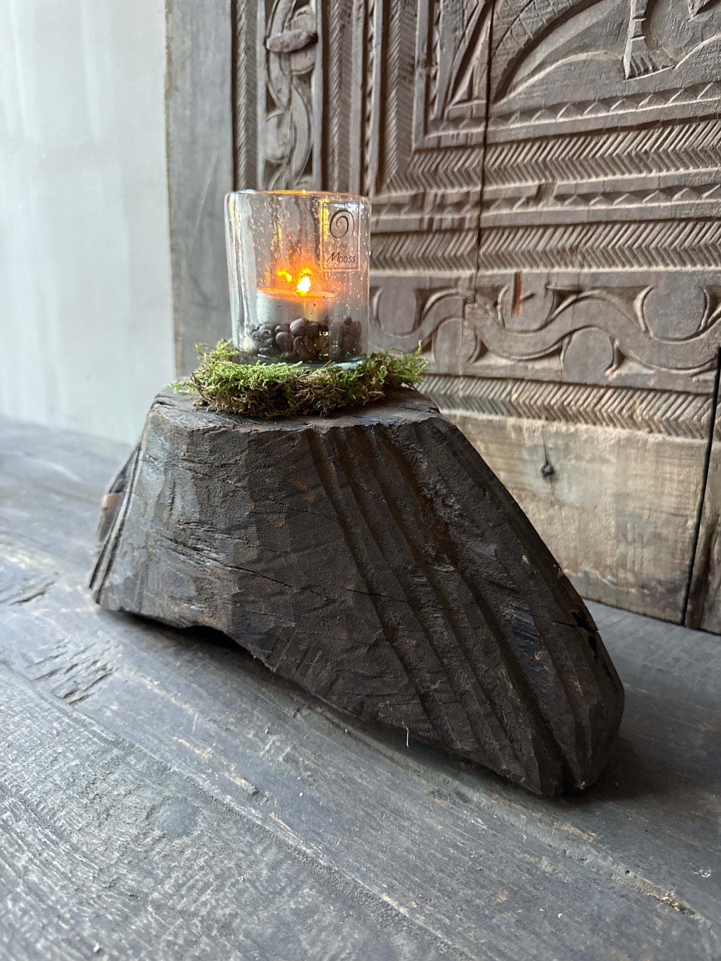 Ornament powder candlestick