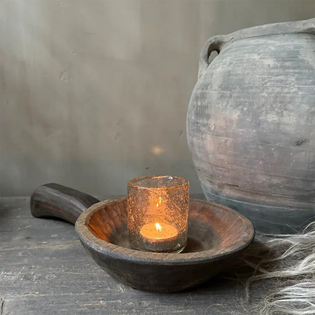 Wooden Japati plank with handle