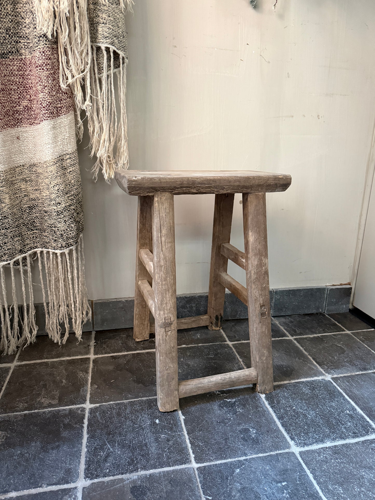 Old wooden stool, Chinese chair