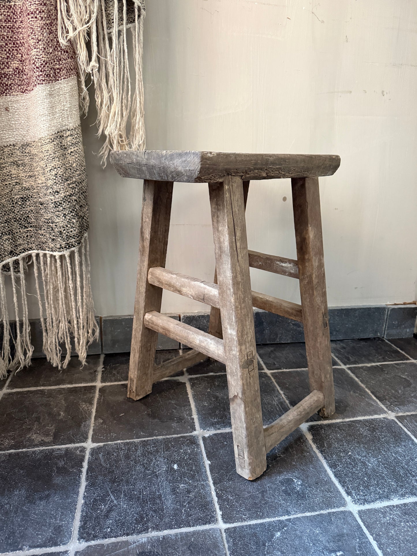 Old wooden stool, Chinese chair