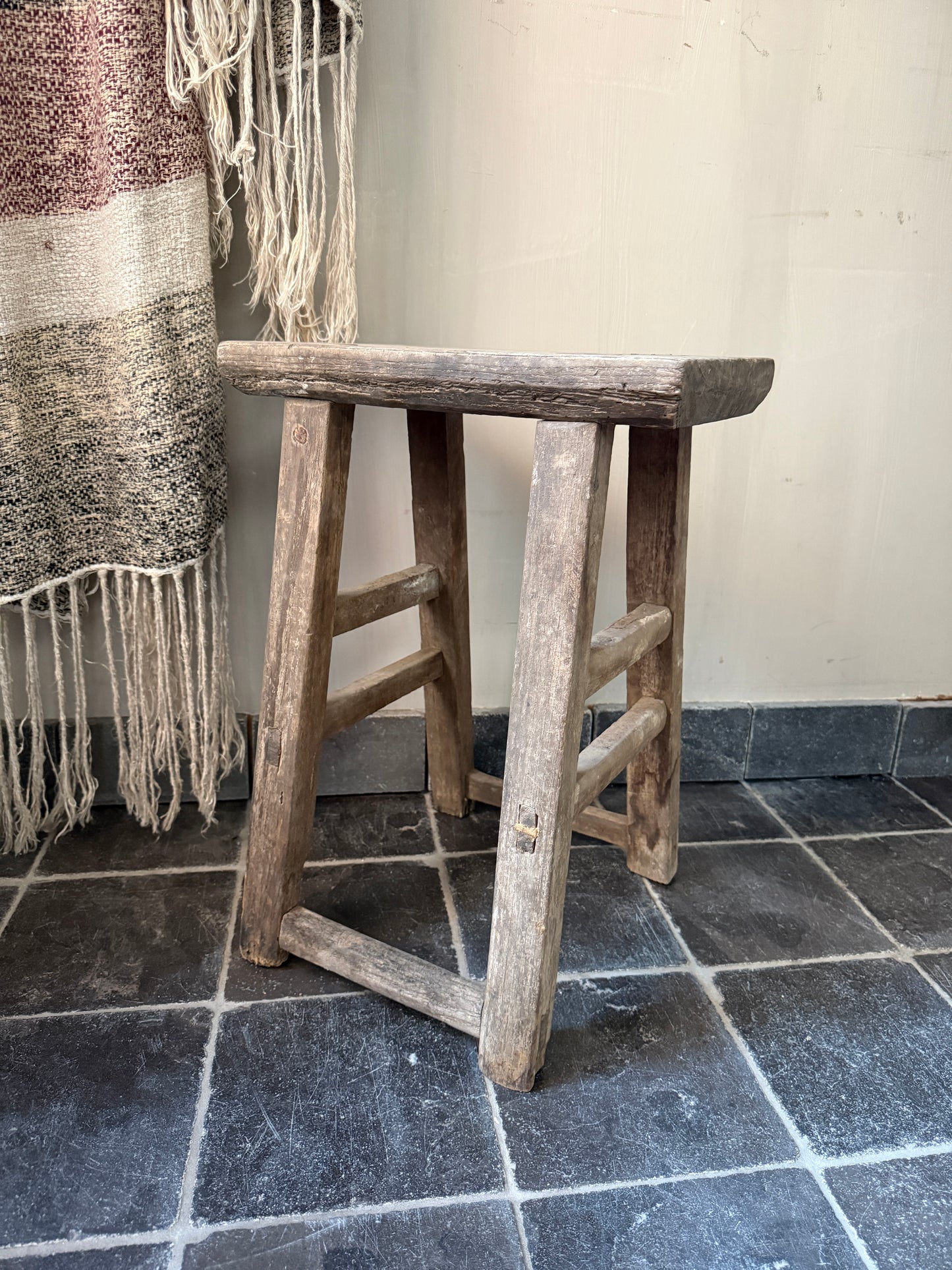 Old wooden stool, Chinese chair