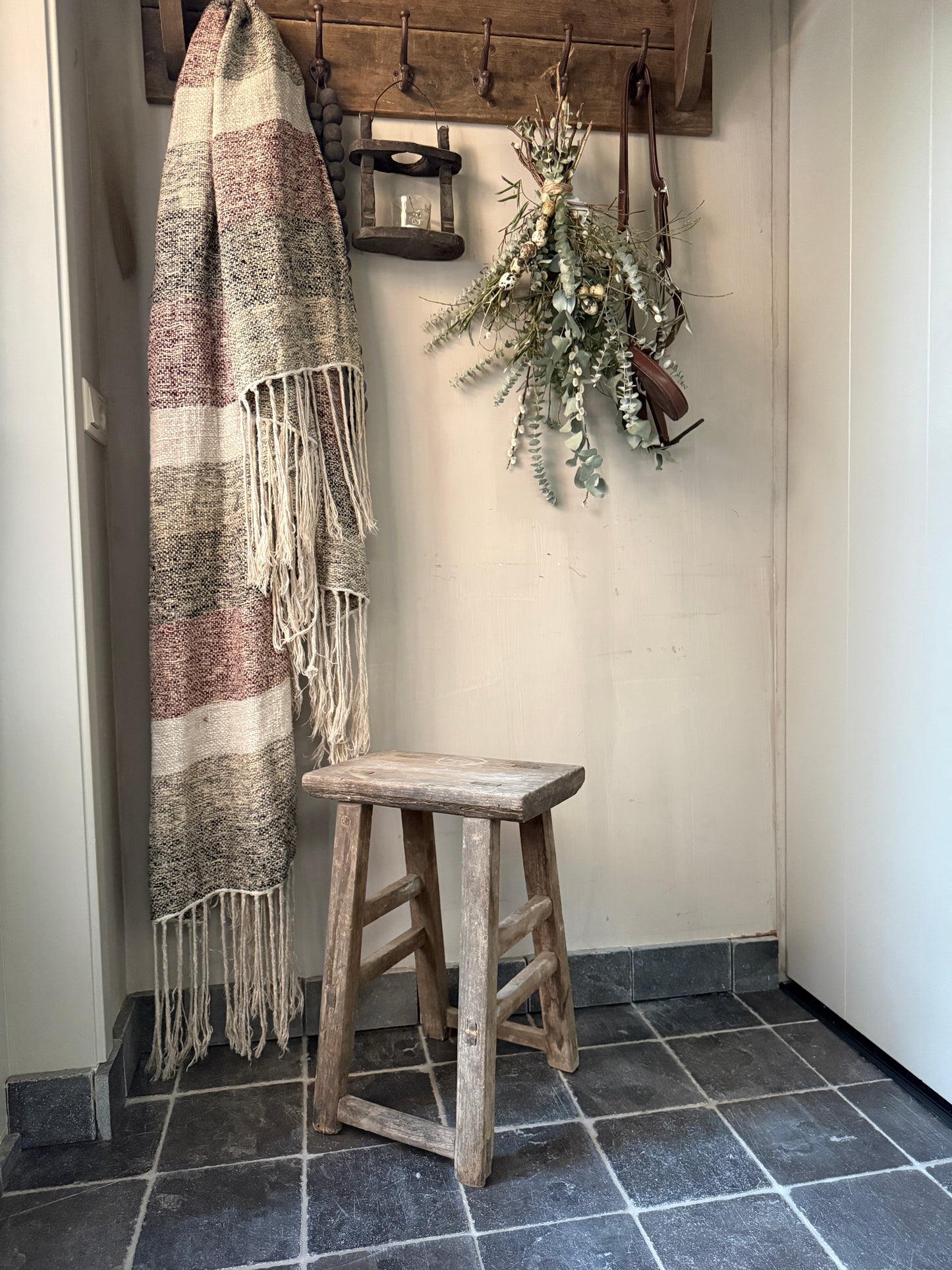 Old wooden stool, Chinese chair