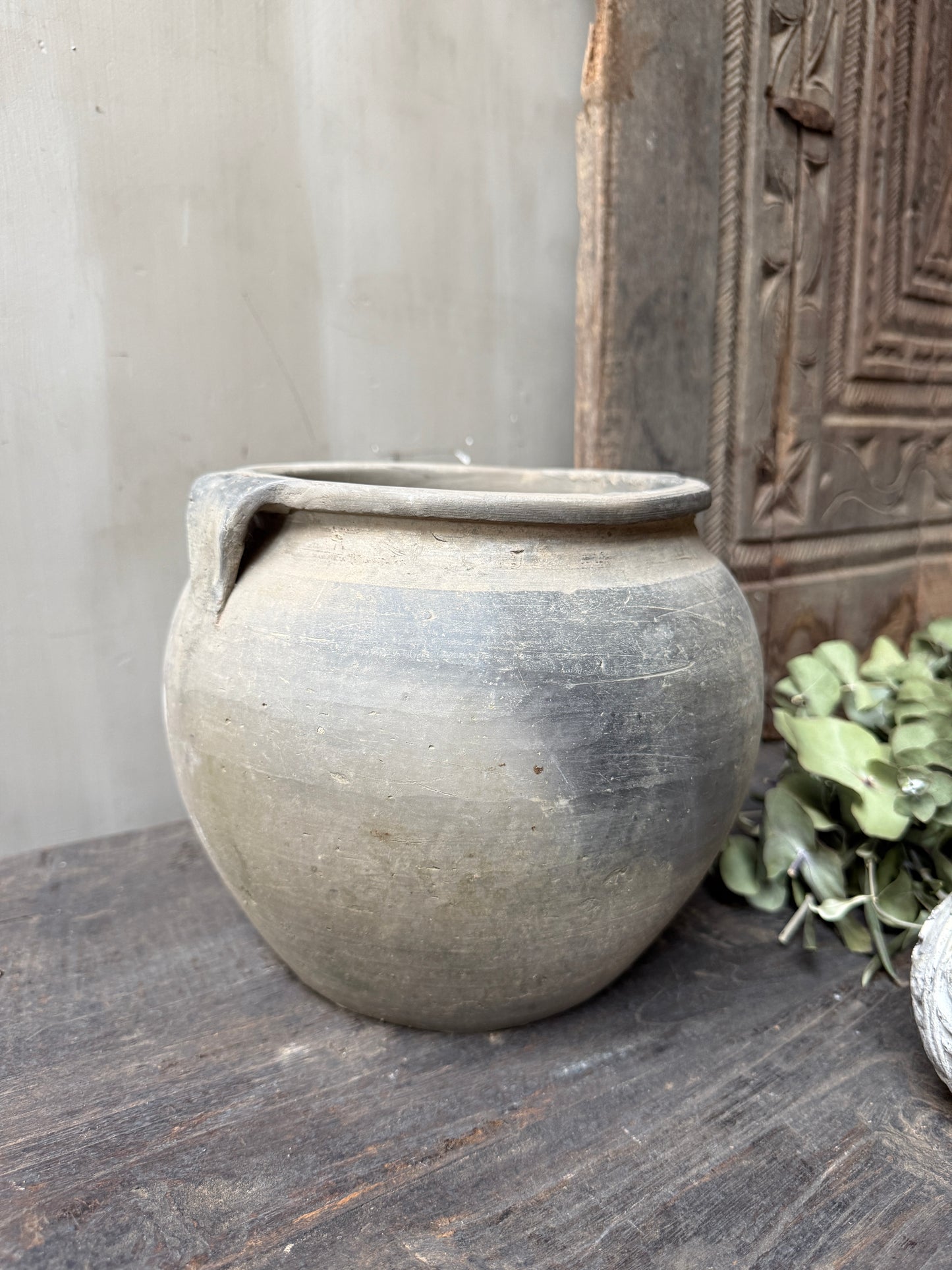 Chinesisches Gefäß mit Ohren