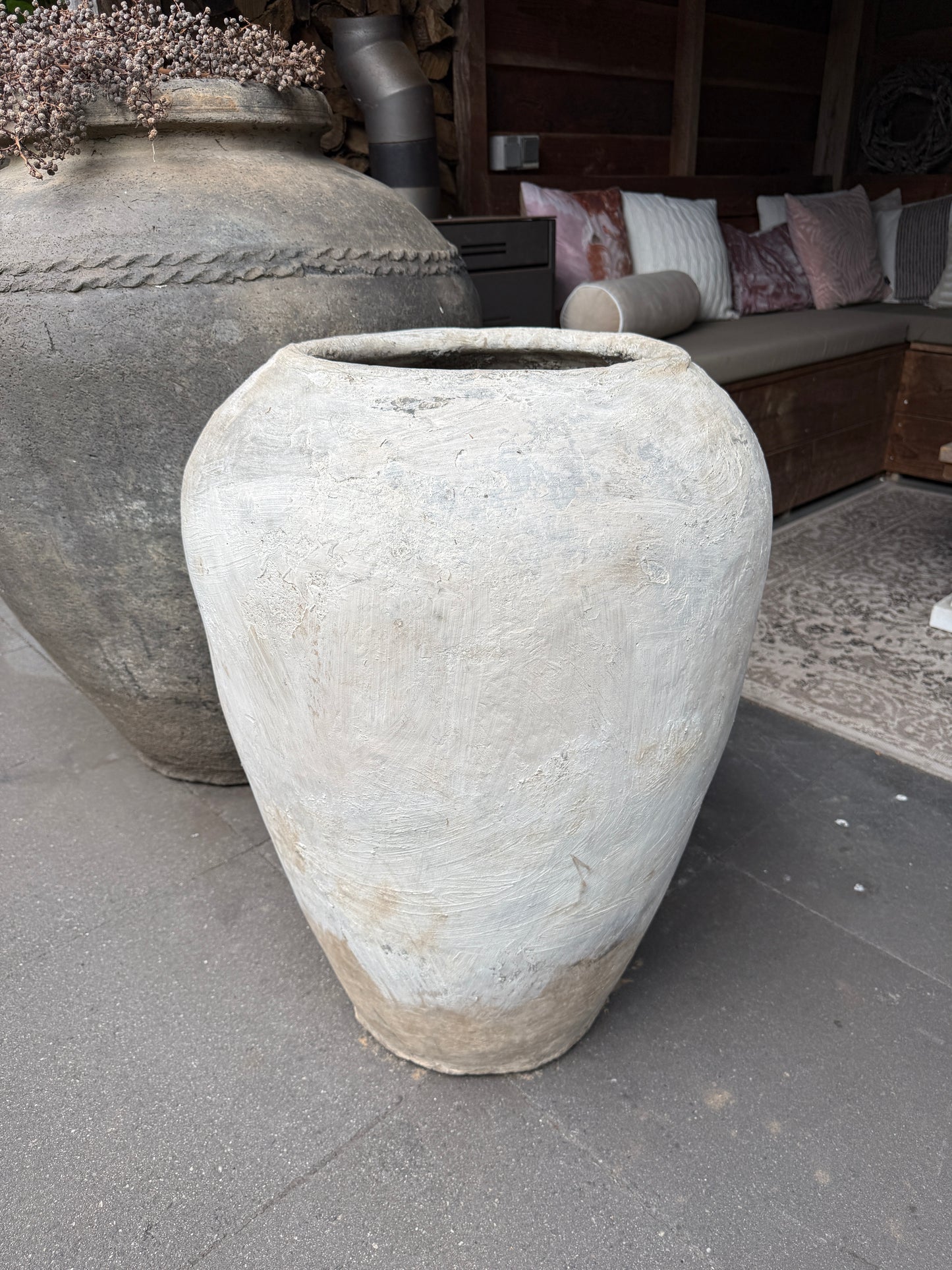 Old Indian jar / pot