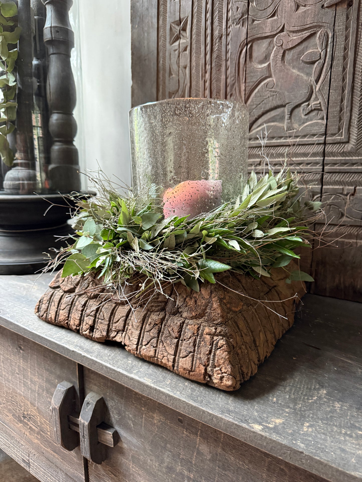 Interieur decoratie set poer