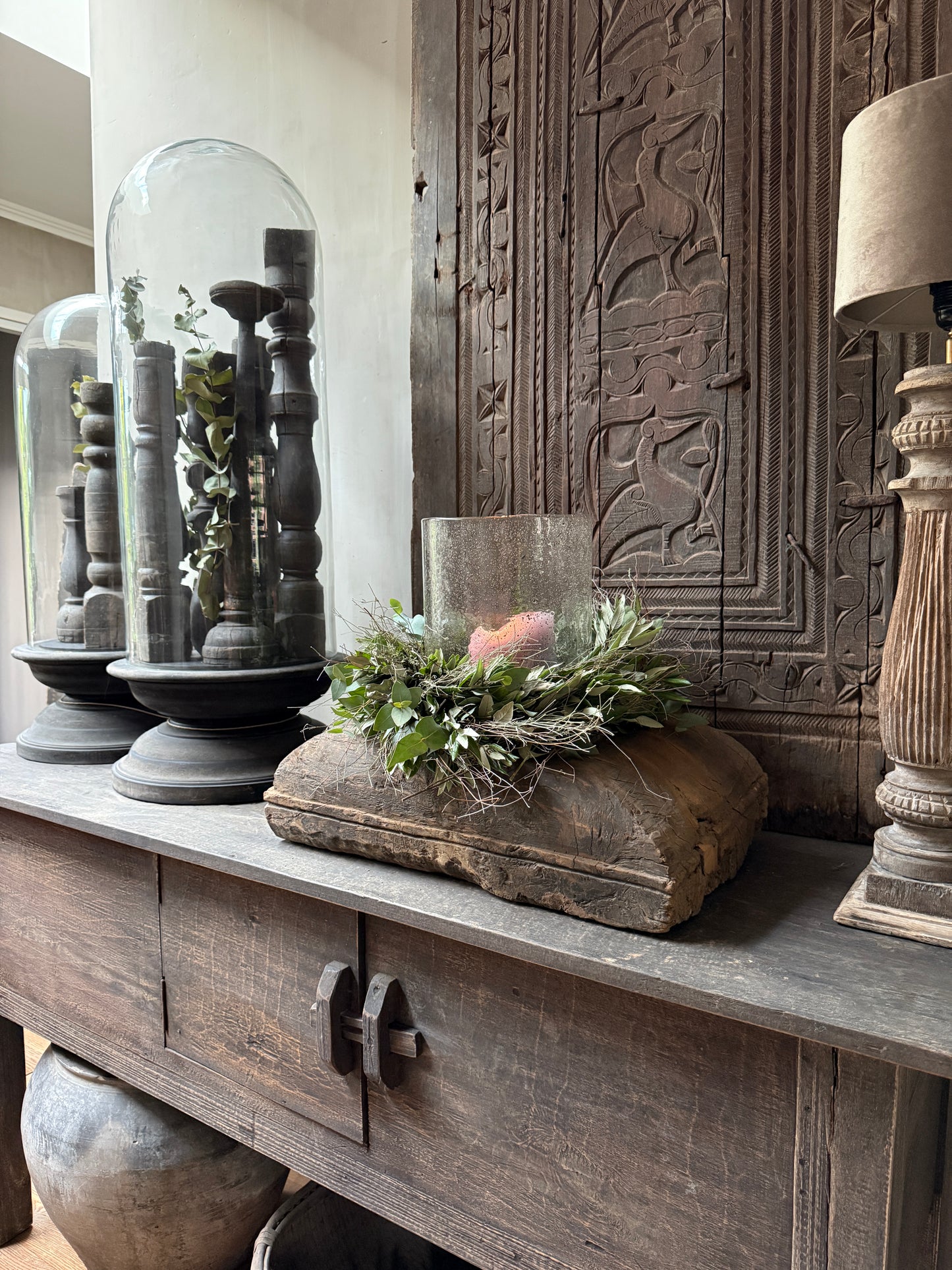 Interieur decoratie set poer rechthoek