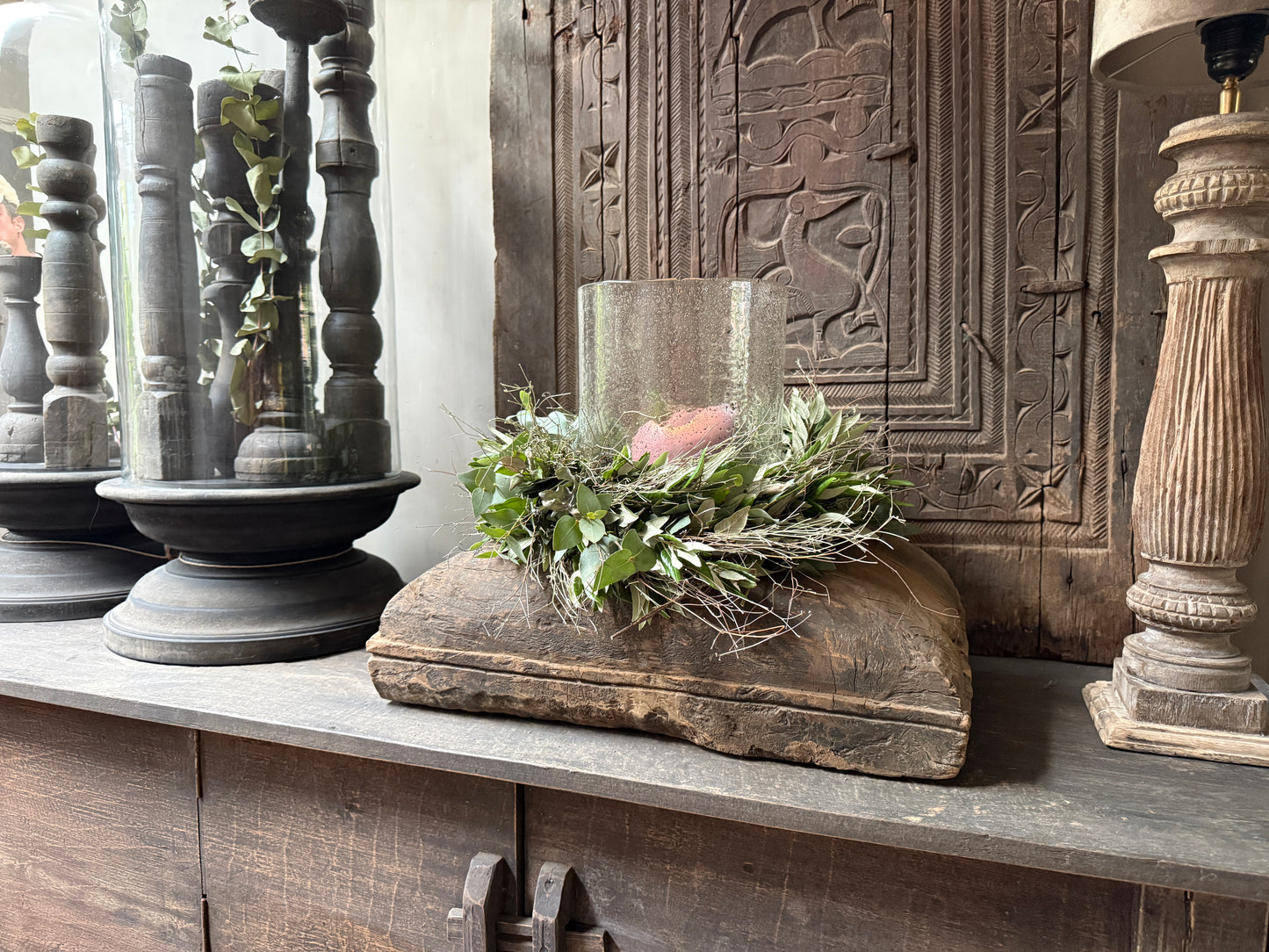 Interieur decoratie set poer rechthoek
