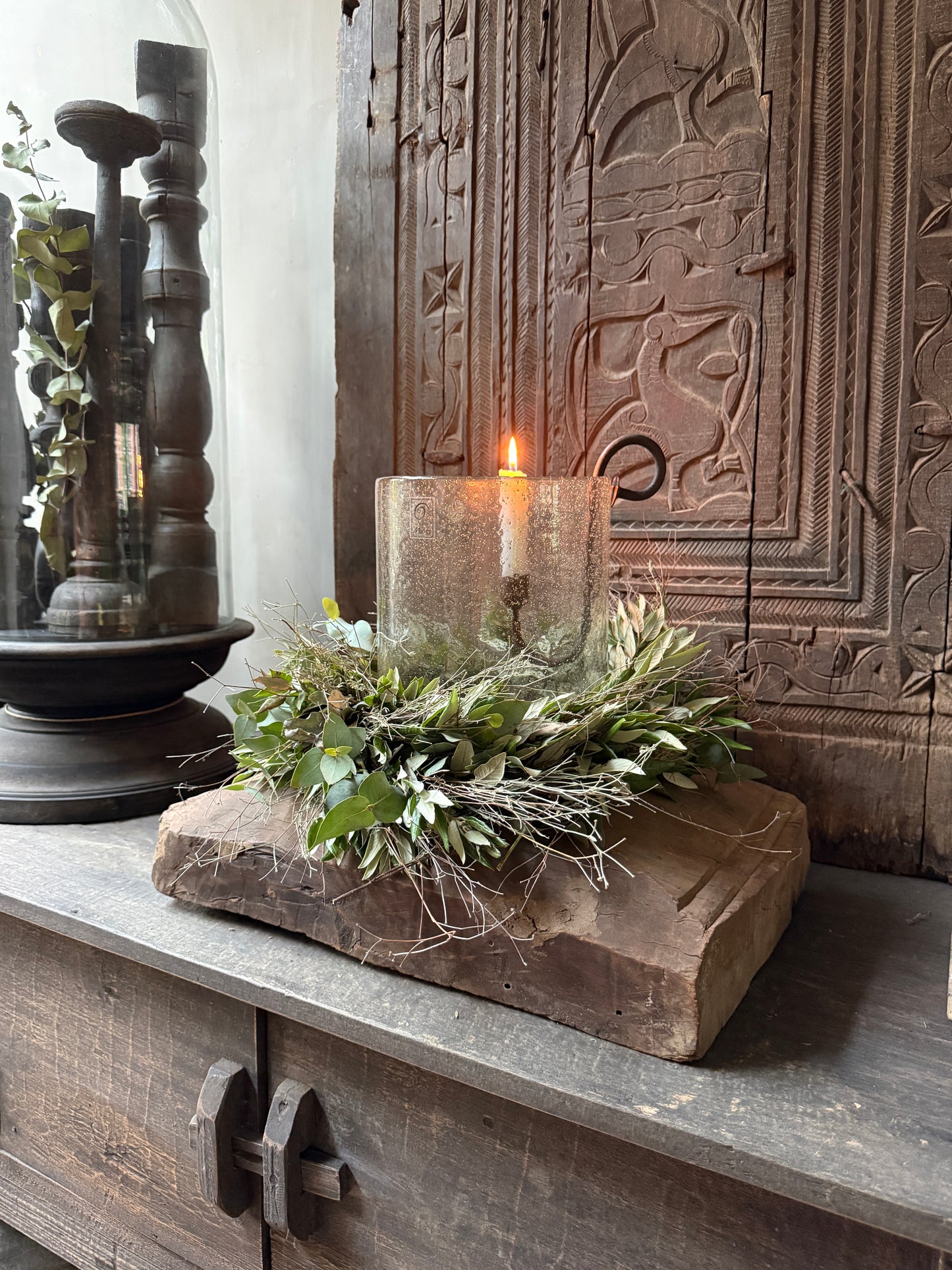 Interieur decoratie set poer rechthoek