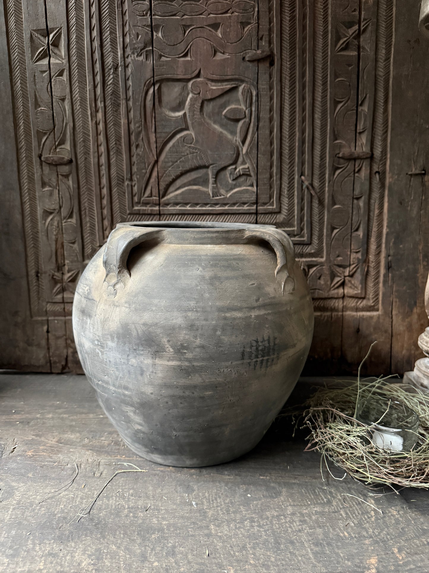 Chinesisches Gefäß mit 4 Ohren
