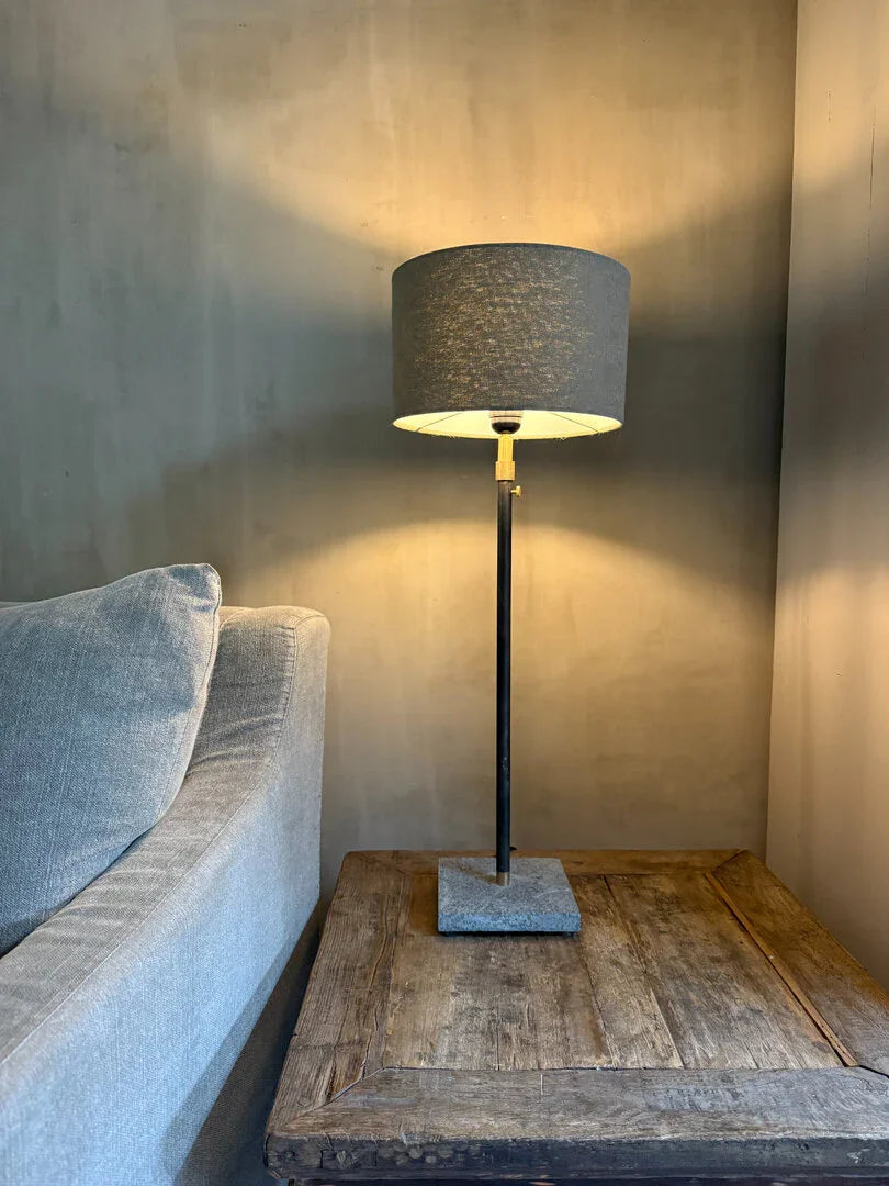 Tafellamp stenen voetje - My Sober Home