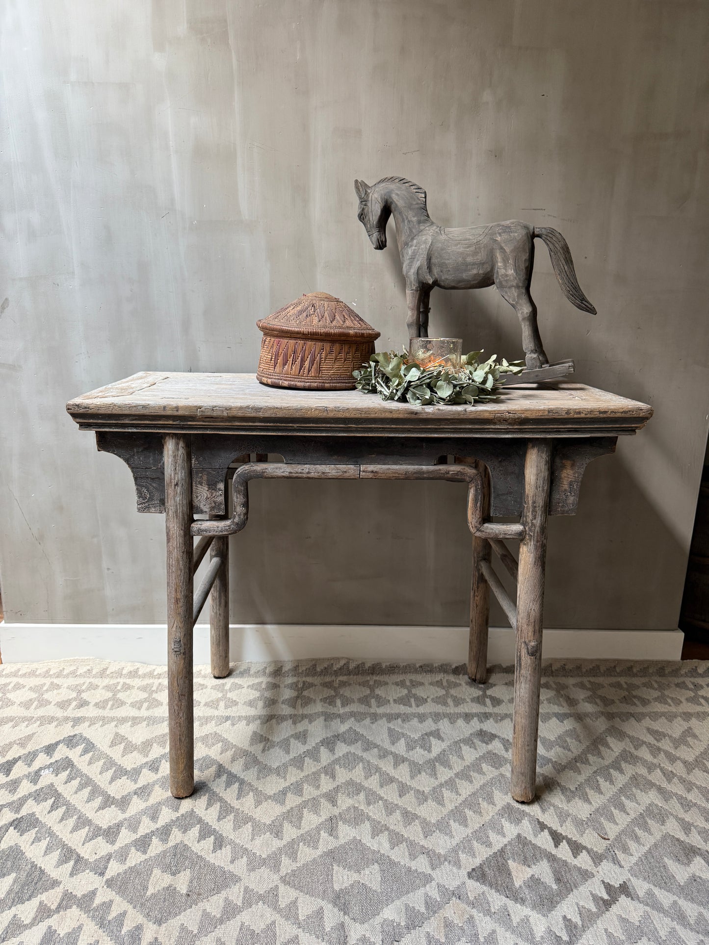 Old Chinese console side table