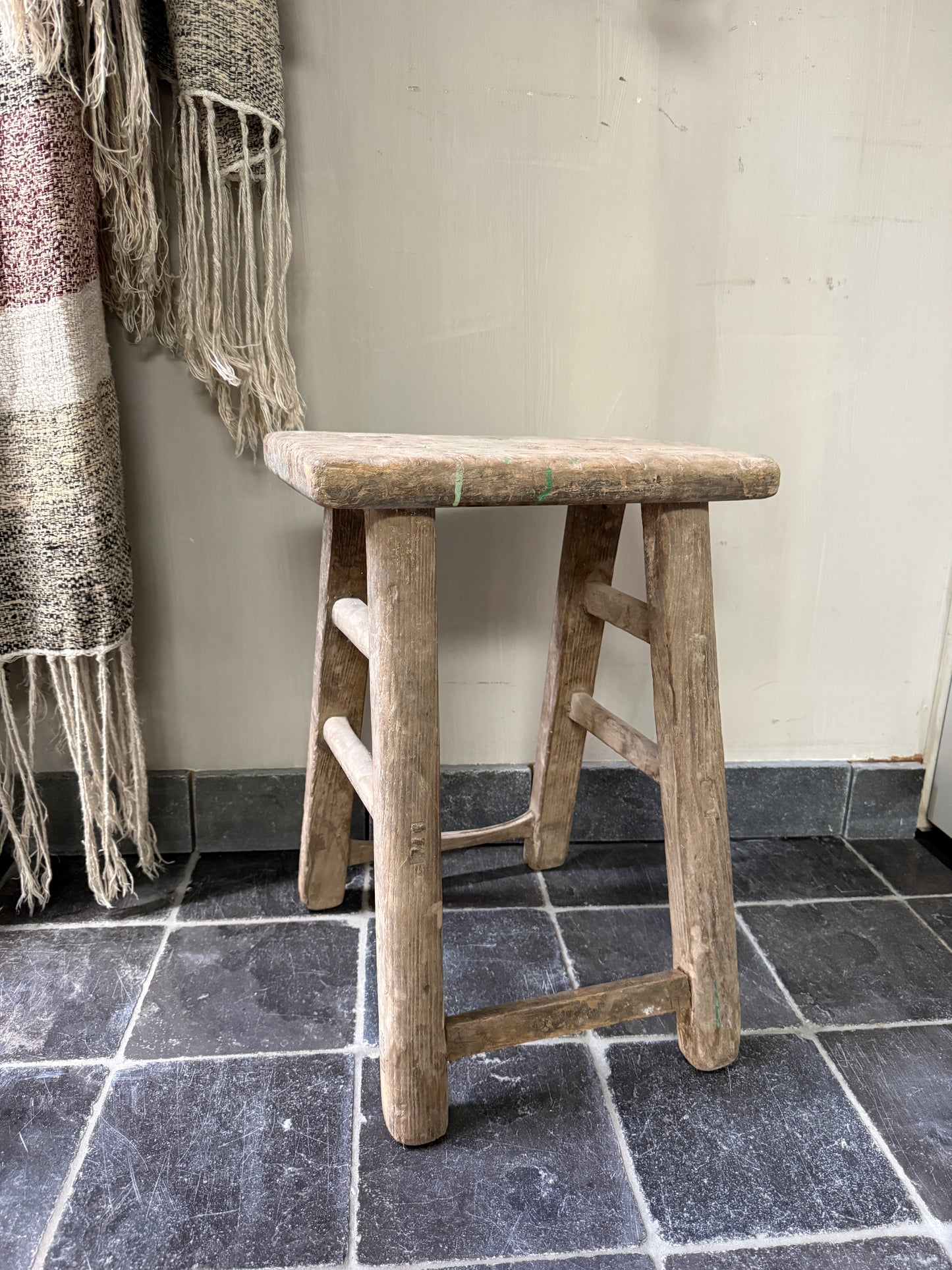 Old wooden stool, Chinese chair
