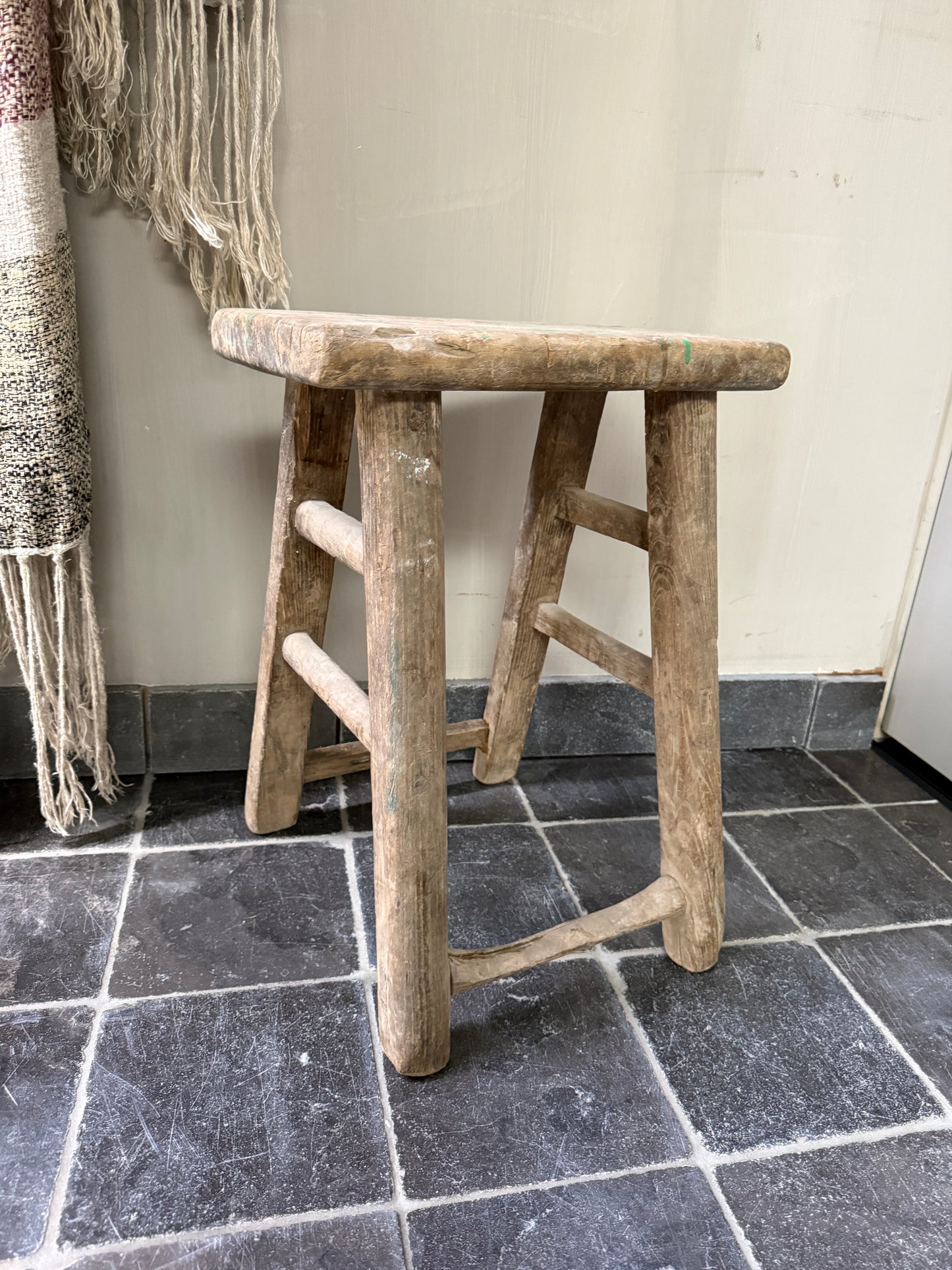 Old wooden stool, Chinese chair