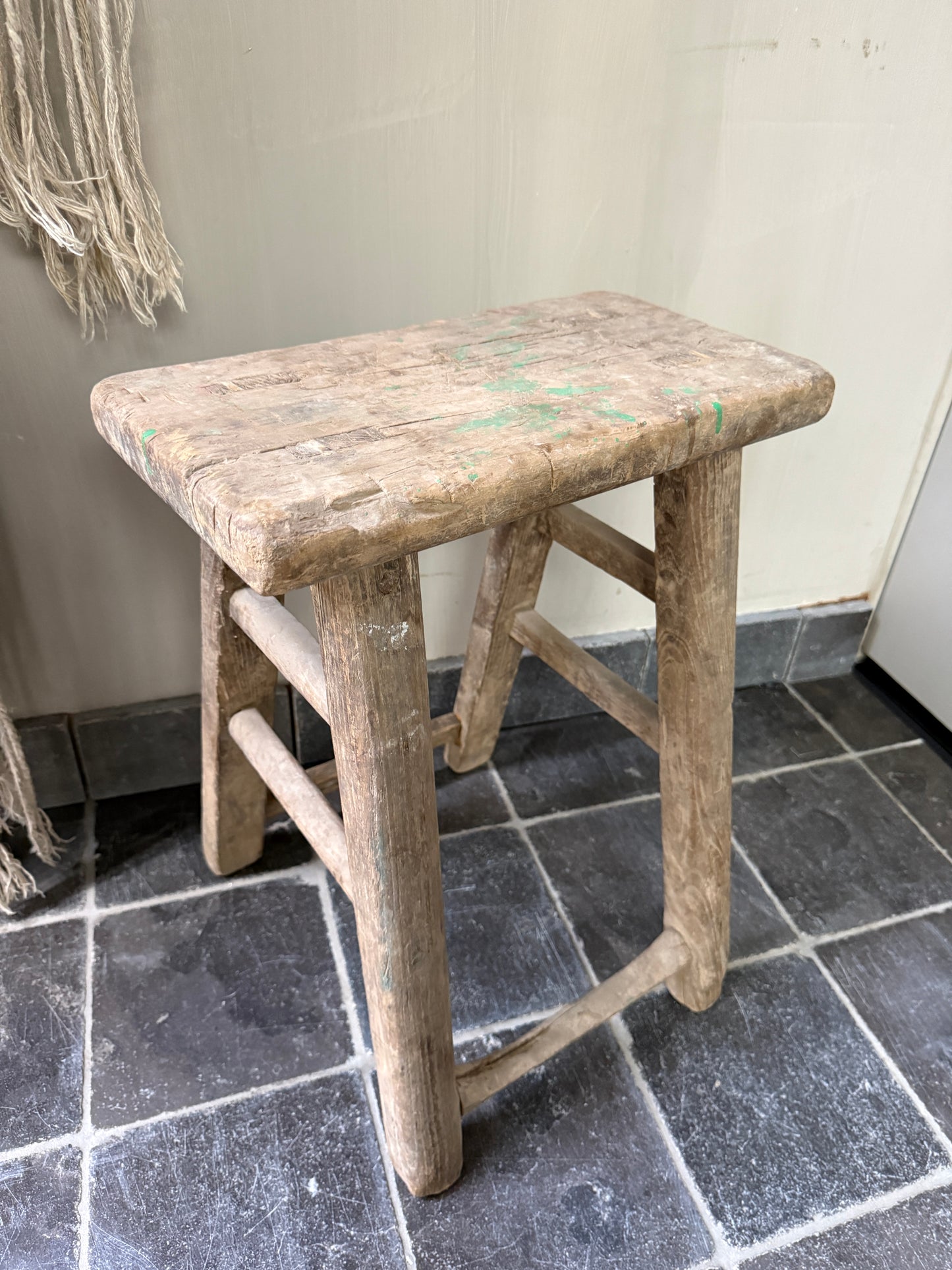 Old wooden stool, Chinese chair