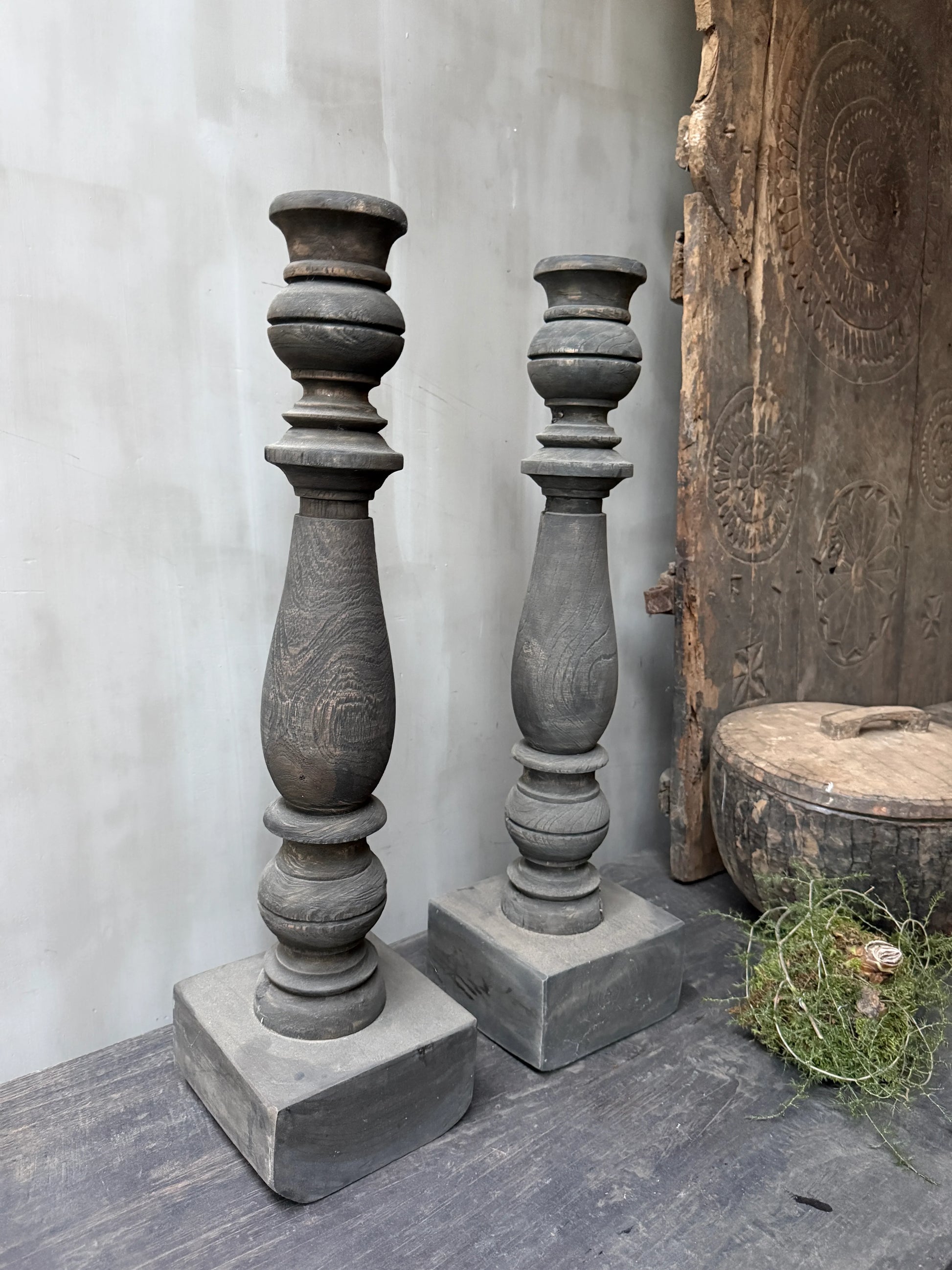 Baluster kandelaar 60 cm - My Sober Home