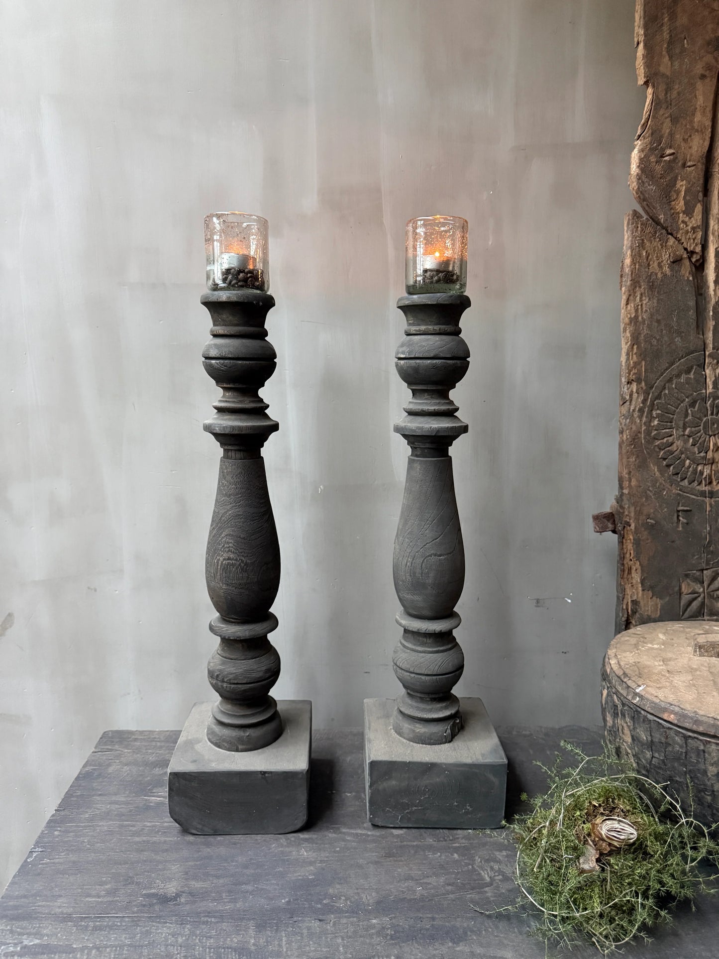 Baluster kandelaar 60 cm - My Sober Home