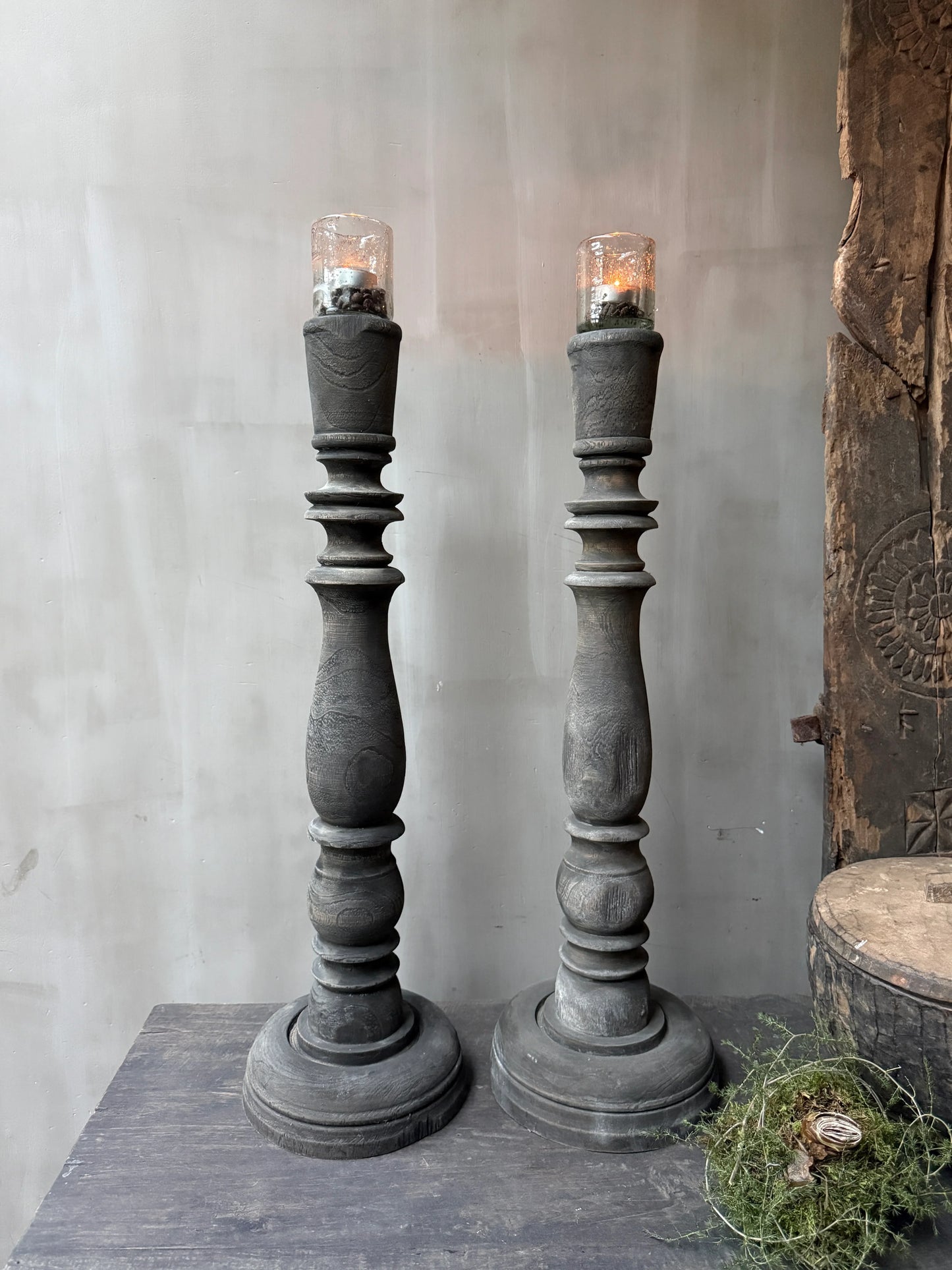 Baluster kandelaar 70 cm - My Sober Home