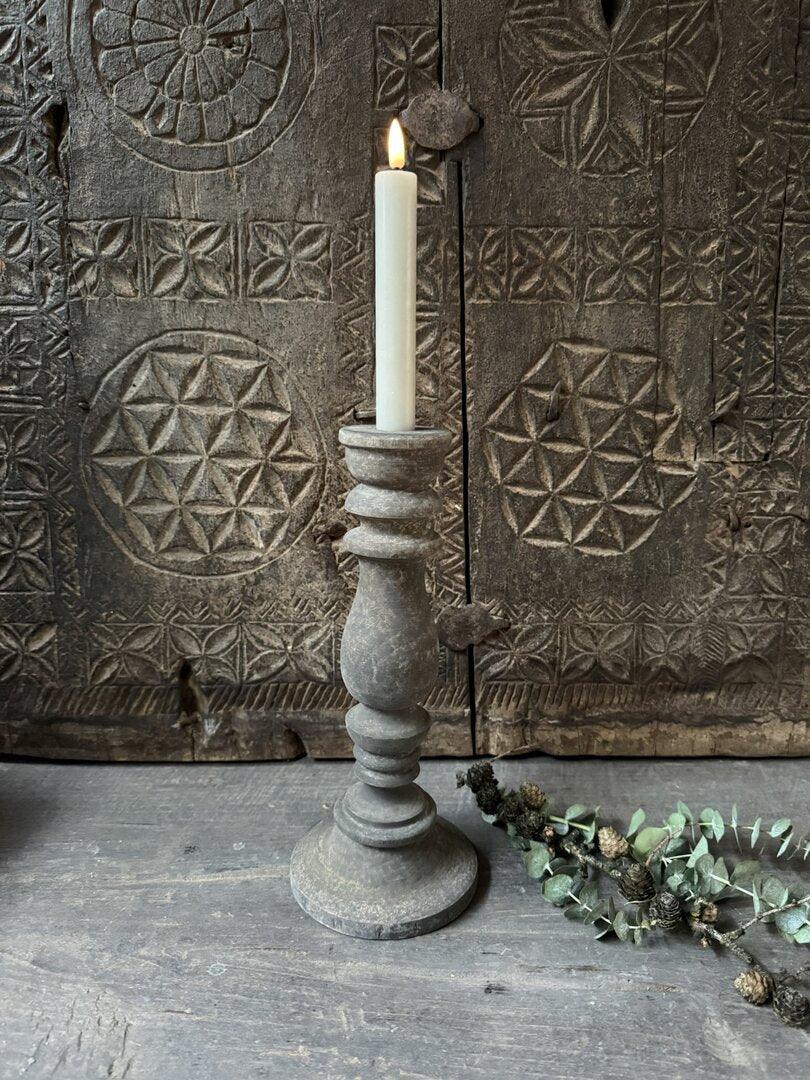 Kandelaar oud hout 30 - My Sober Home