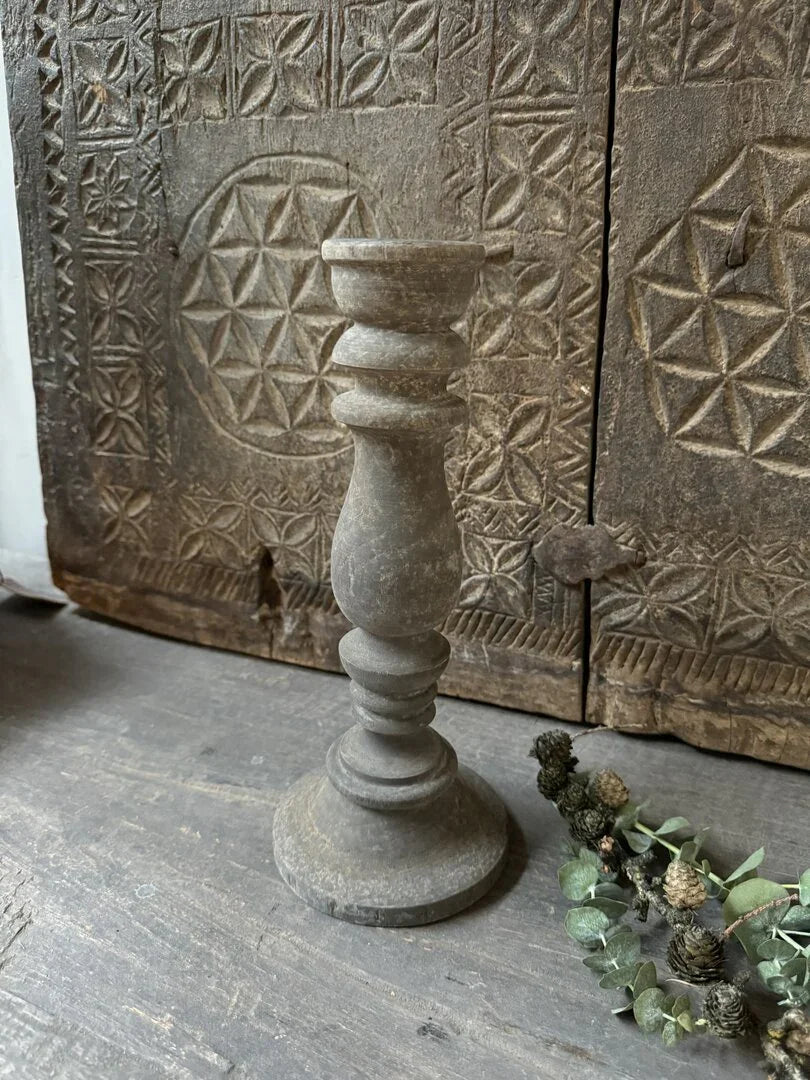 Kandelaar oud hout 30 - My Sober Home