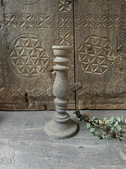 Kandelaar oud hout 30 - My Sober Home