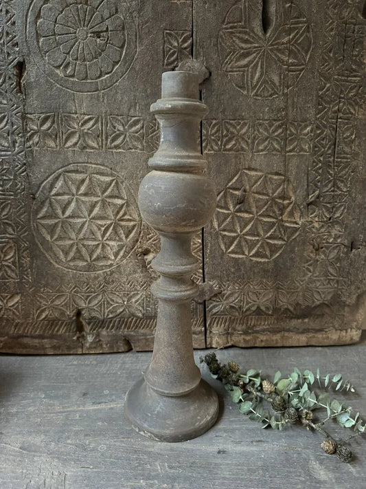 Kandelaar oud hout 43 - My Sober Home