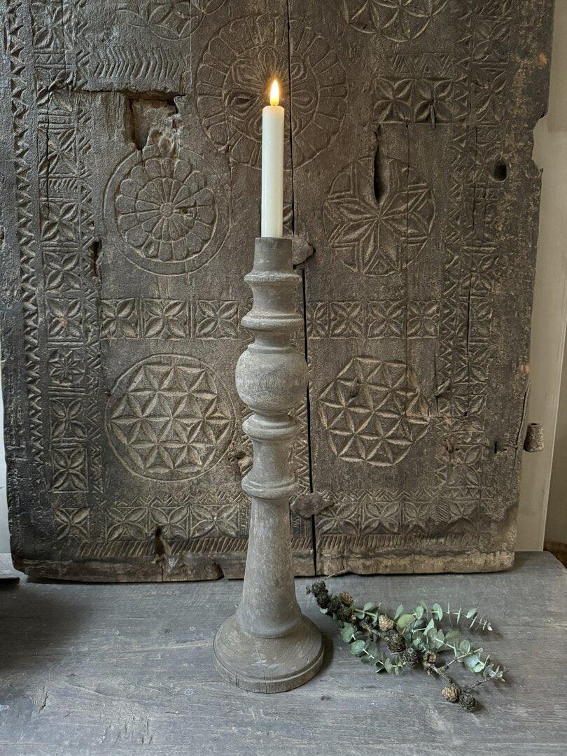 Kandelaar oud hout 48 - My Sober Home