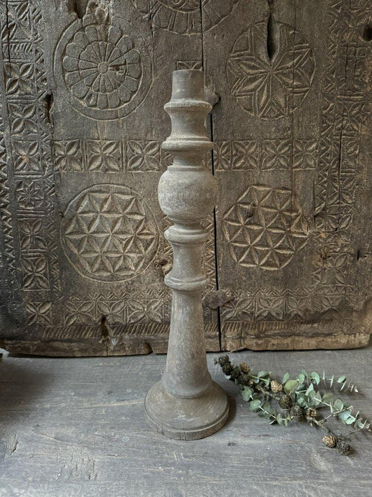 Kandelaar oud hout 48 - My Sober Home