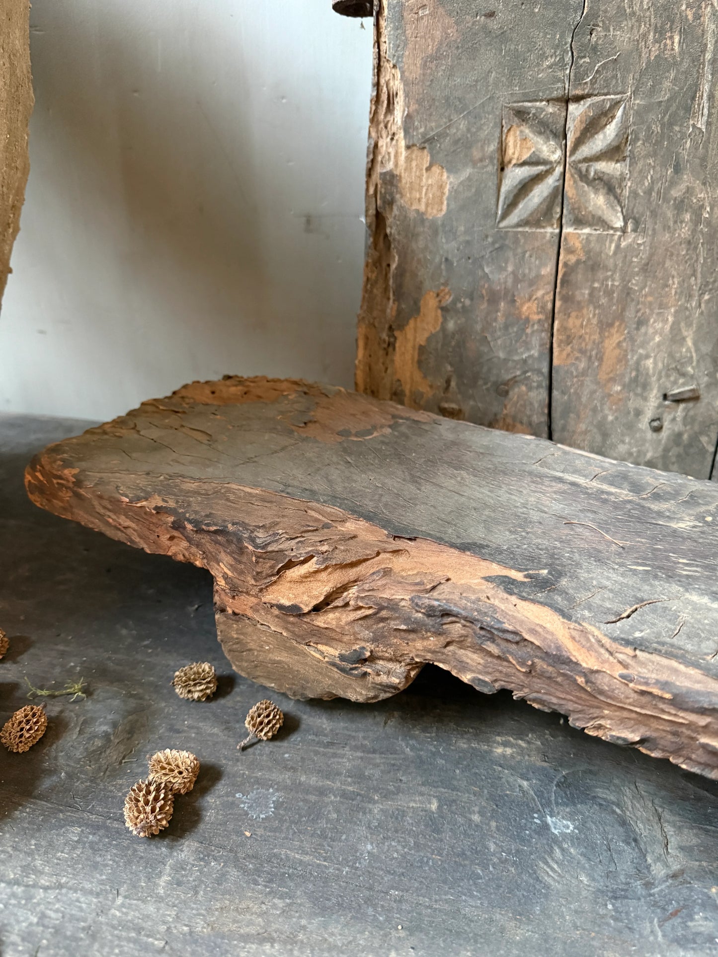 Antieke kokosraspbank - My Sober Home