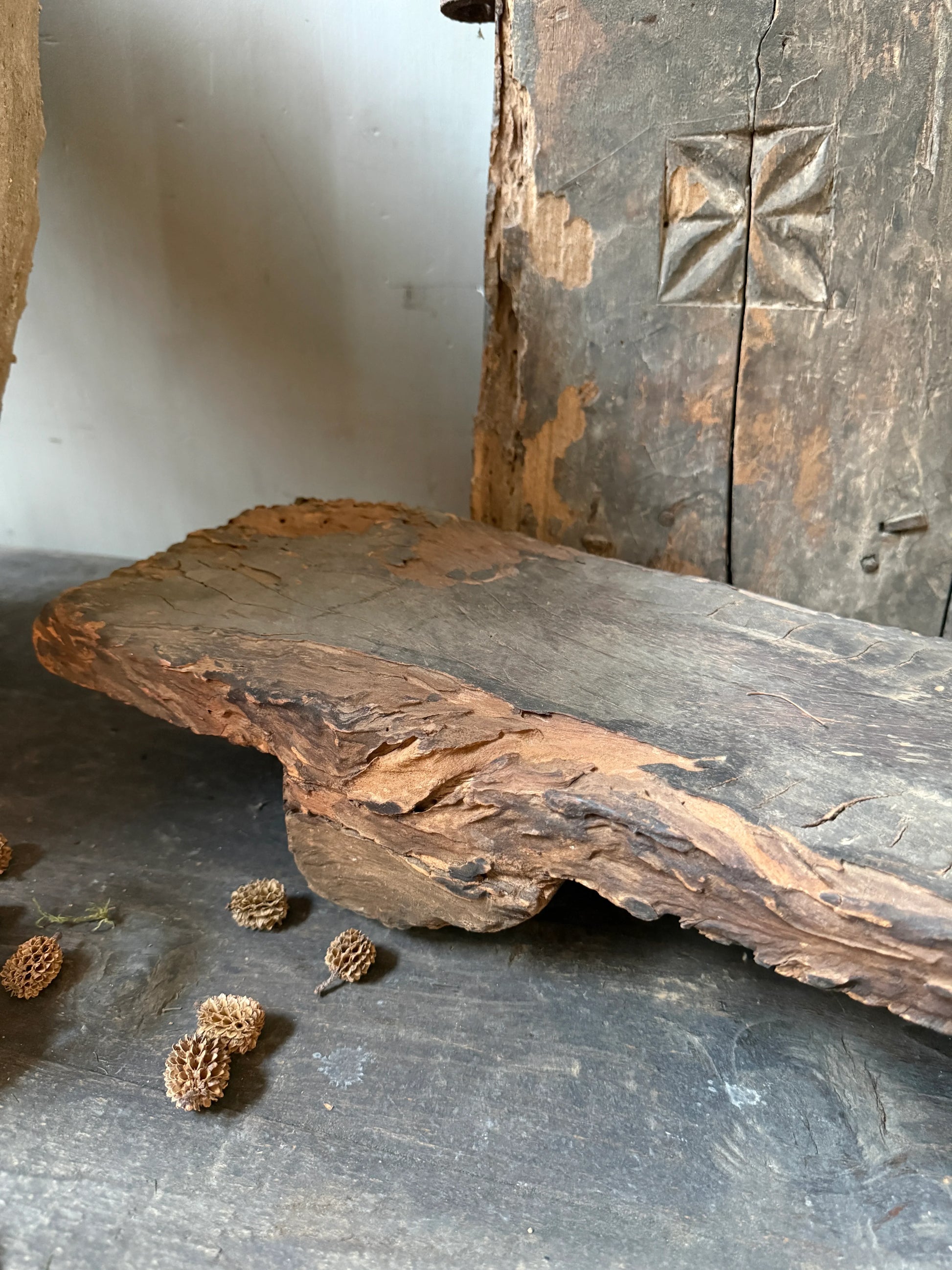 Antieke kokosraspbank - My Sober Home